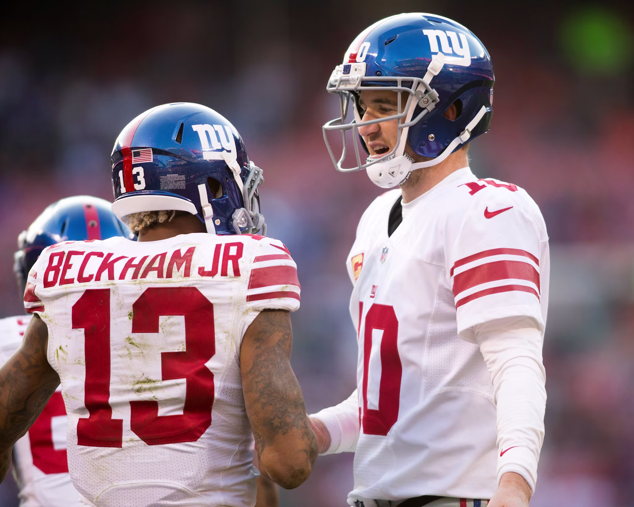 Eli Manning Odell Beckham Giants Browns 2016