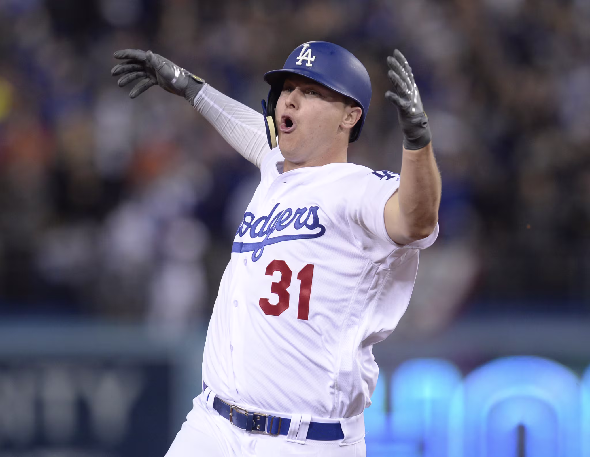 Joc Pederson Dodgers Home Run Game 6 2017