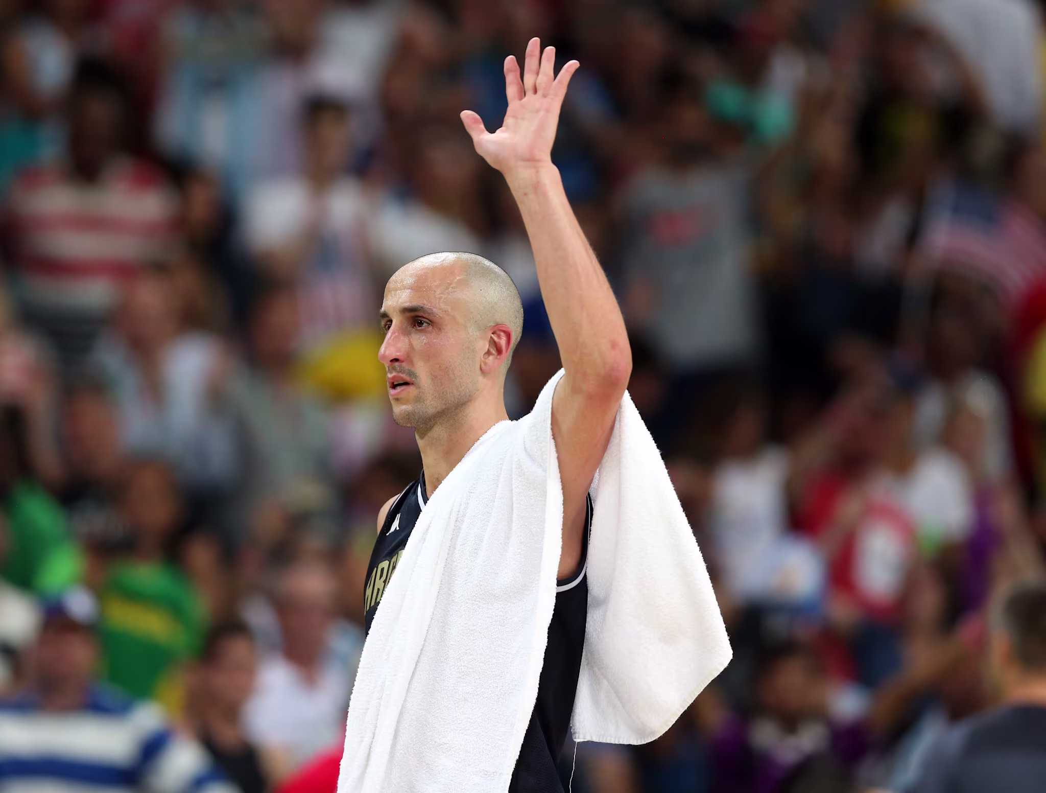Manu Ginobili Plays Last Game with Argentina
