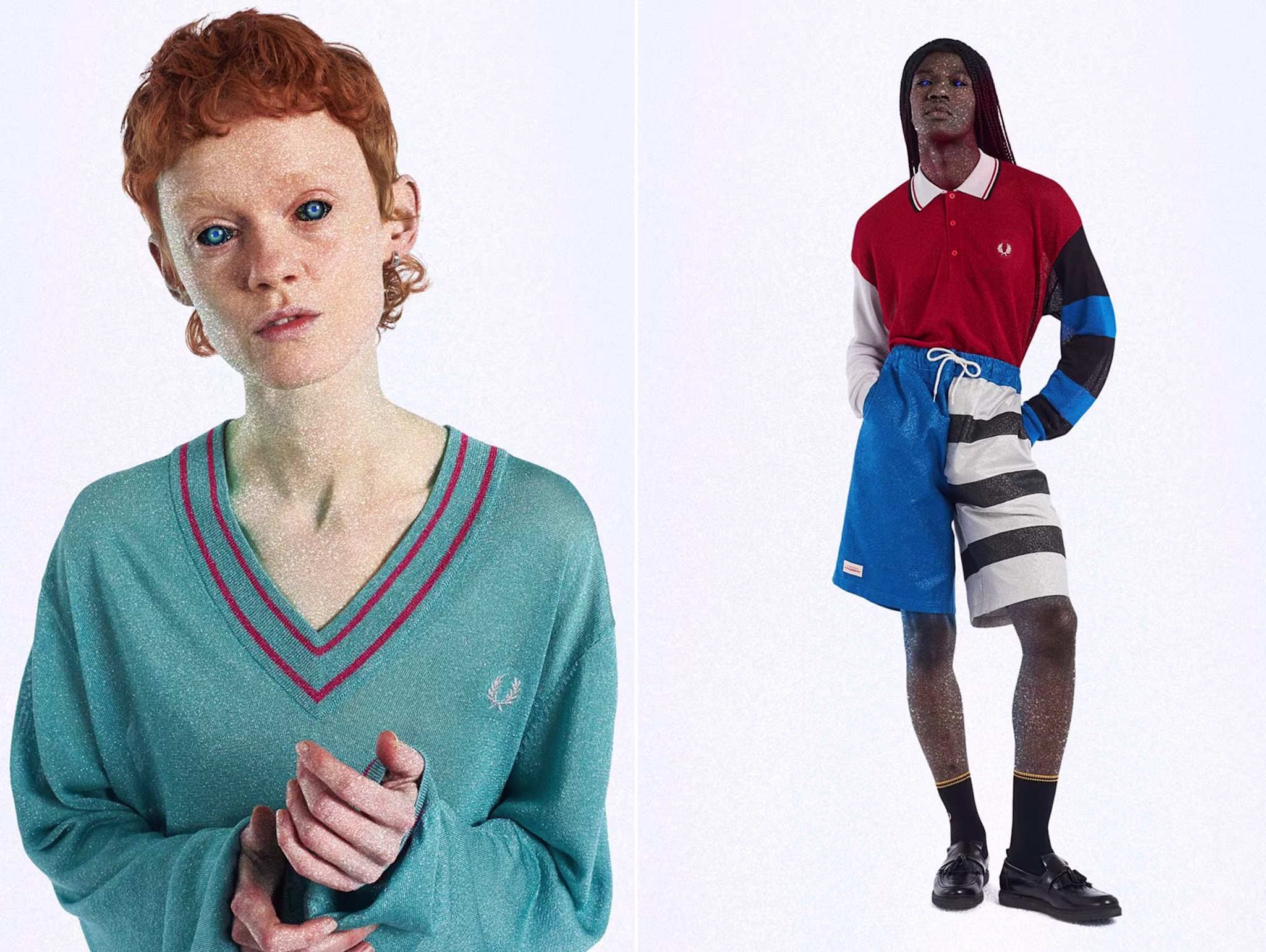 charles jeffrey loverboy fred perry fall winter 2021 lead