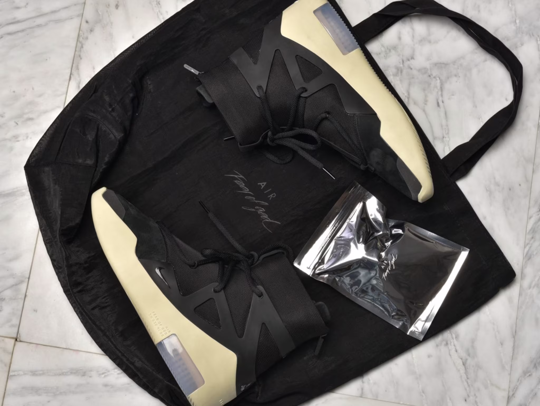 Nike Air Fear of God 1 'Black' (Packaging)