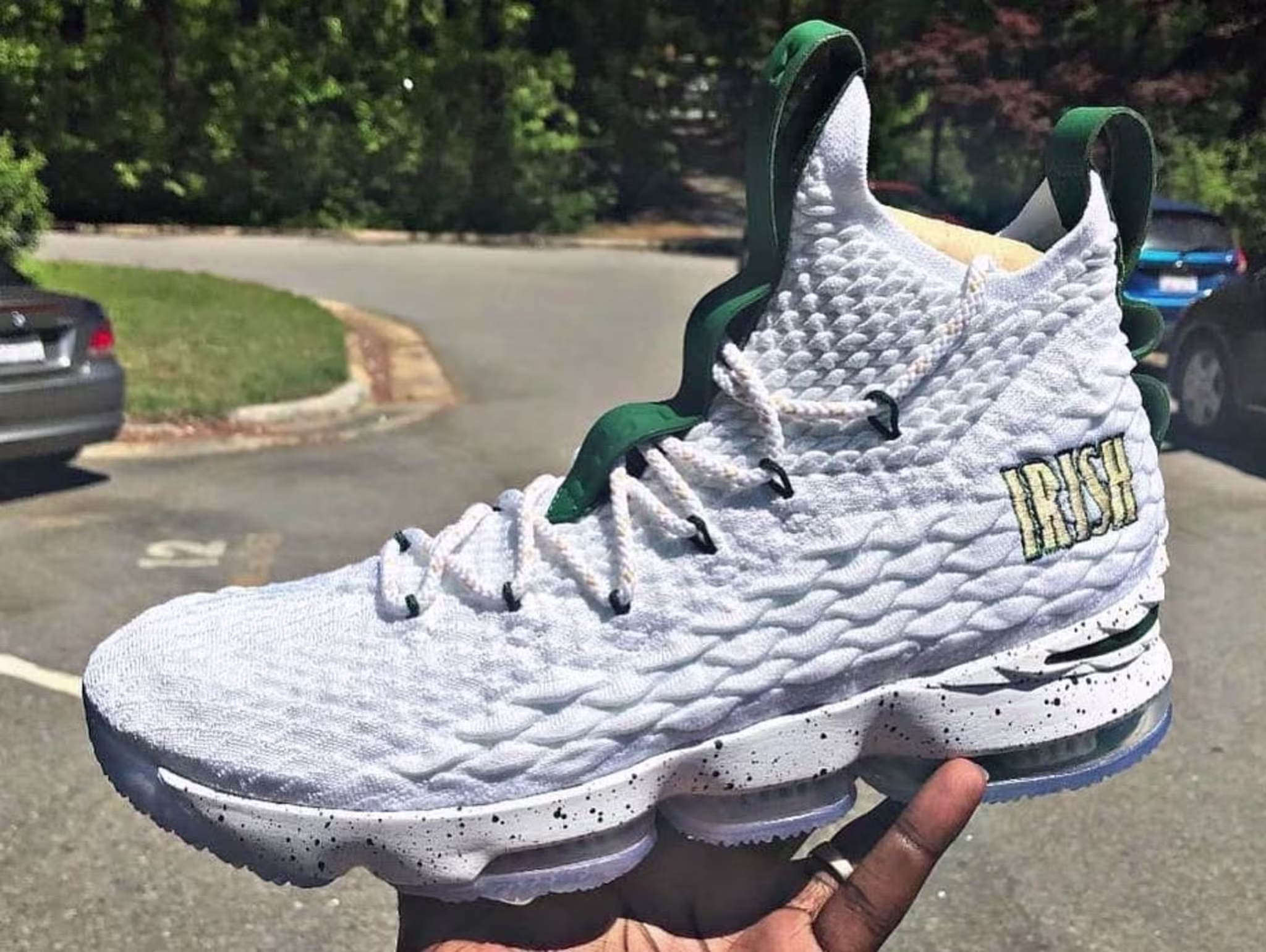 SVSM Nike LeBron 15 PE White