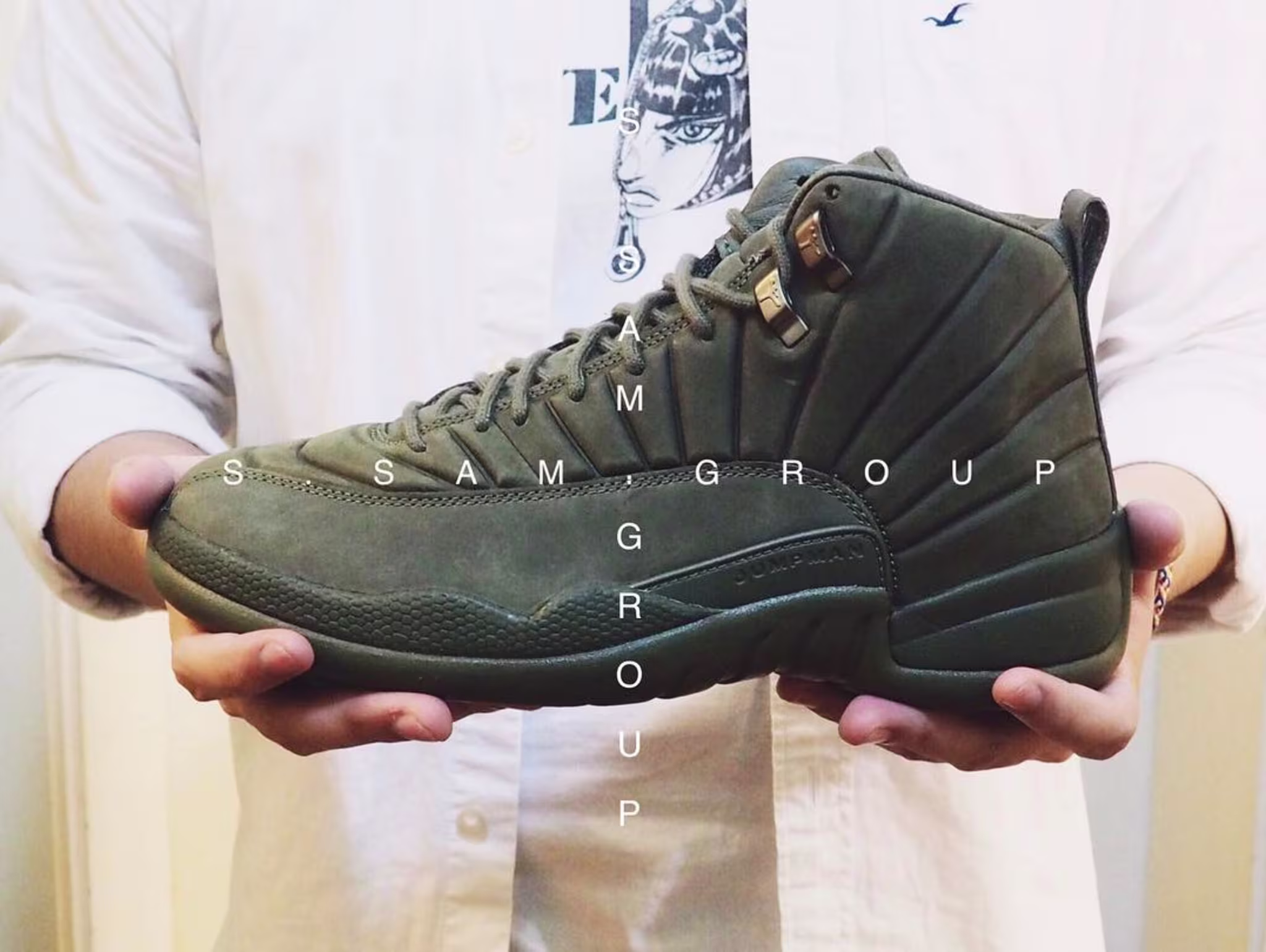 PSNY x Air Jordan 12 Olive Release Date (1)