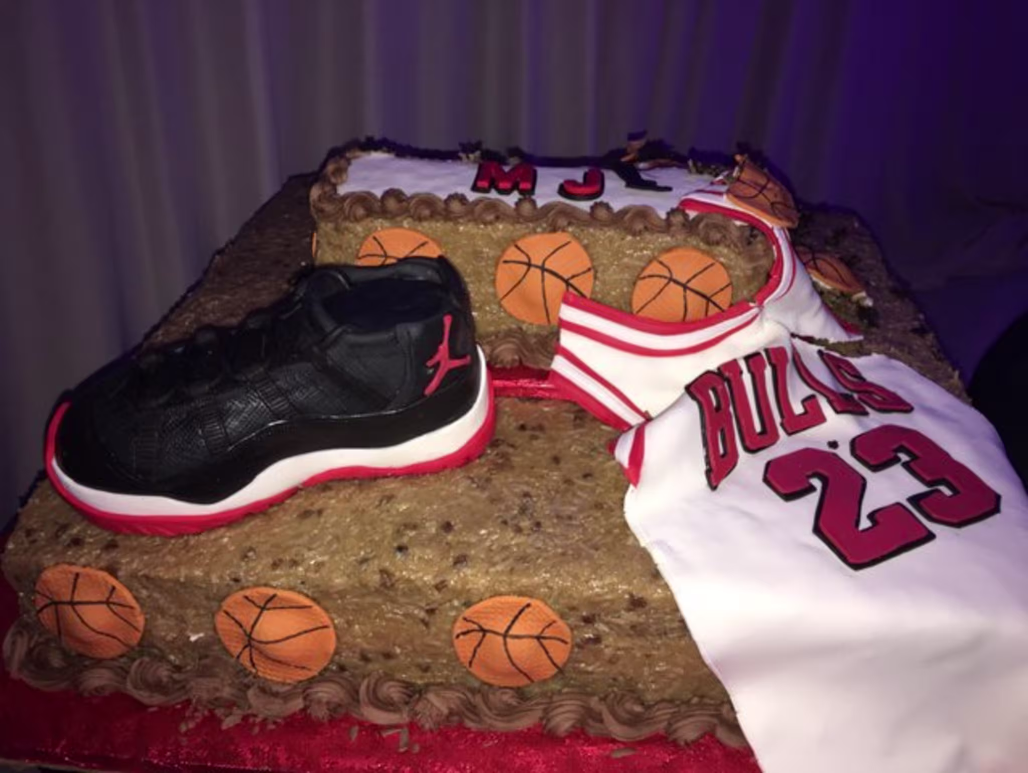 Michael Jordan Air Jordan 11 Cake 54th Birthday