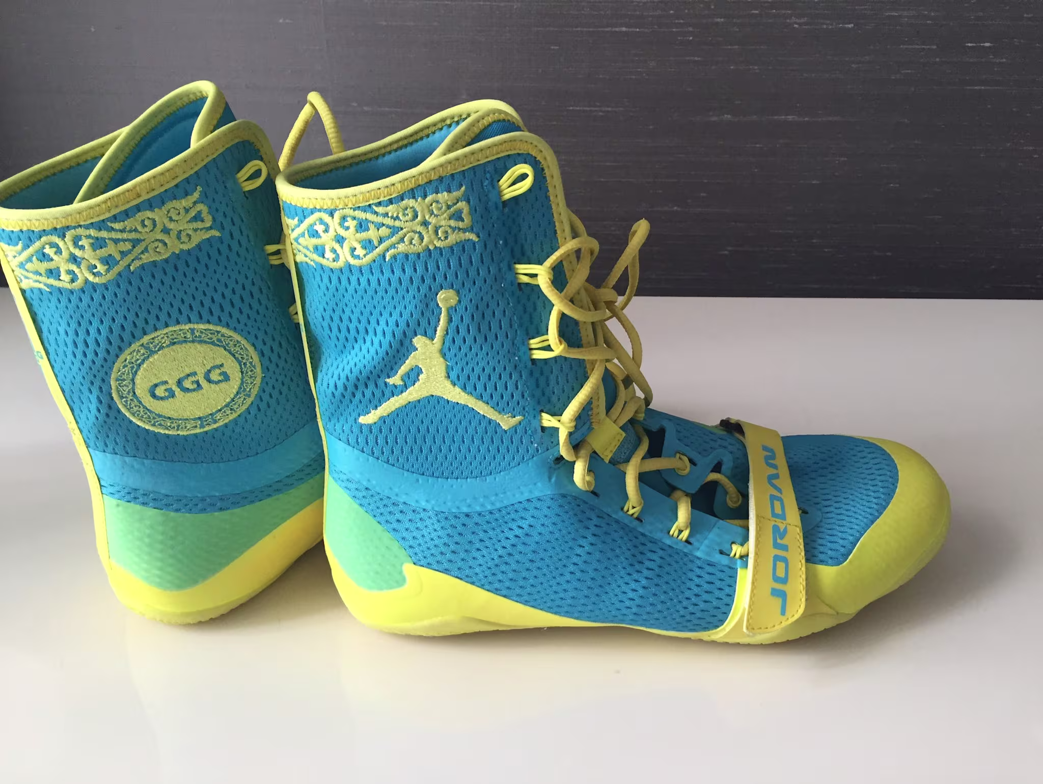 Gennady Golovkin Jordan Boxing Boots Kazakhstan