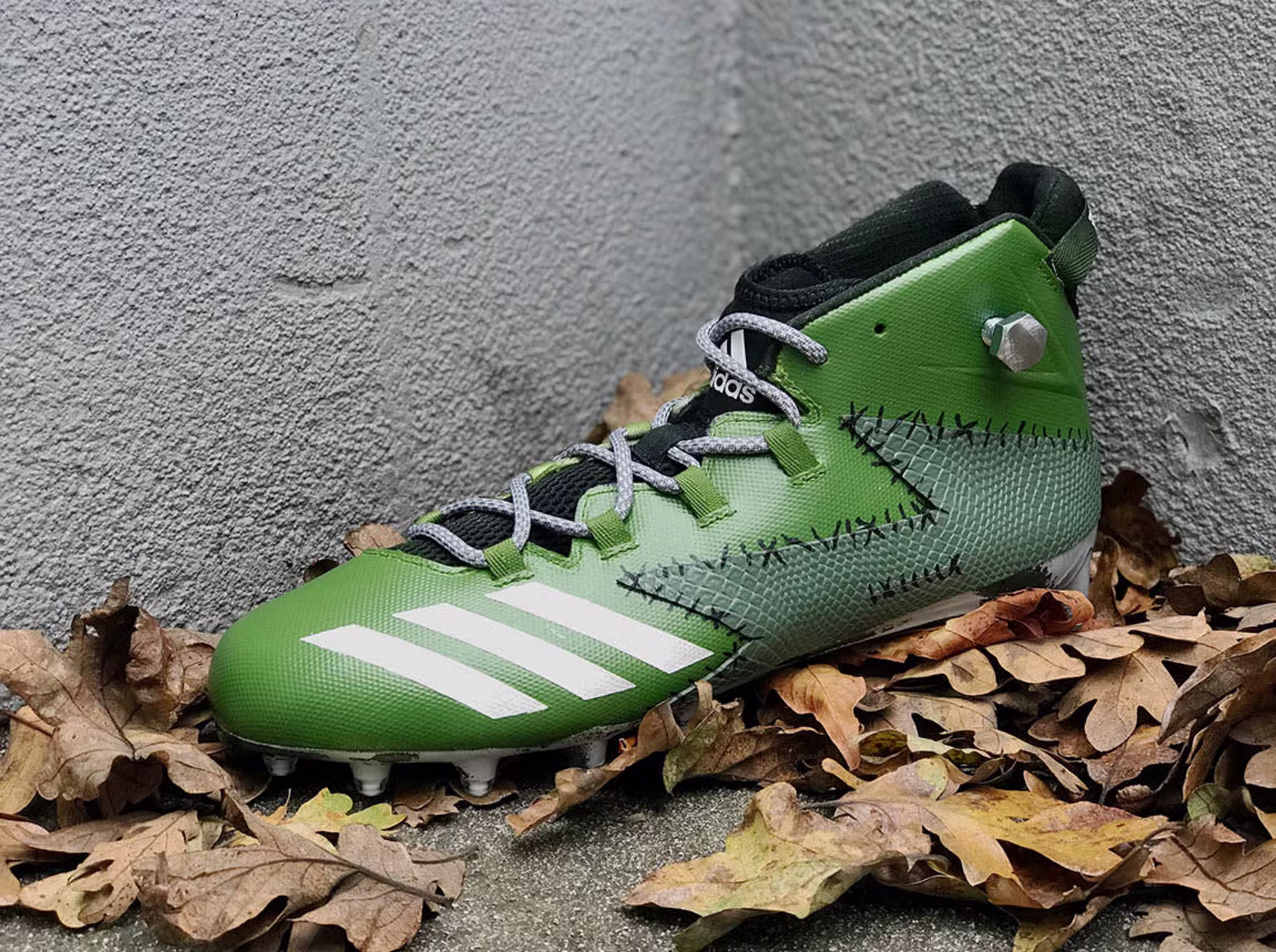 Adidas Freak Von Miller Halloween Cleats Front