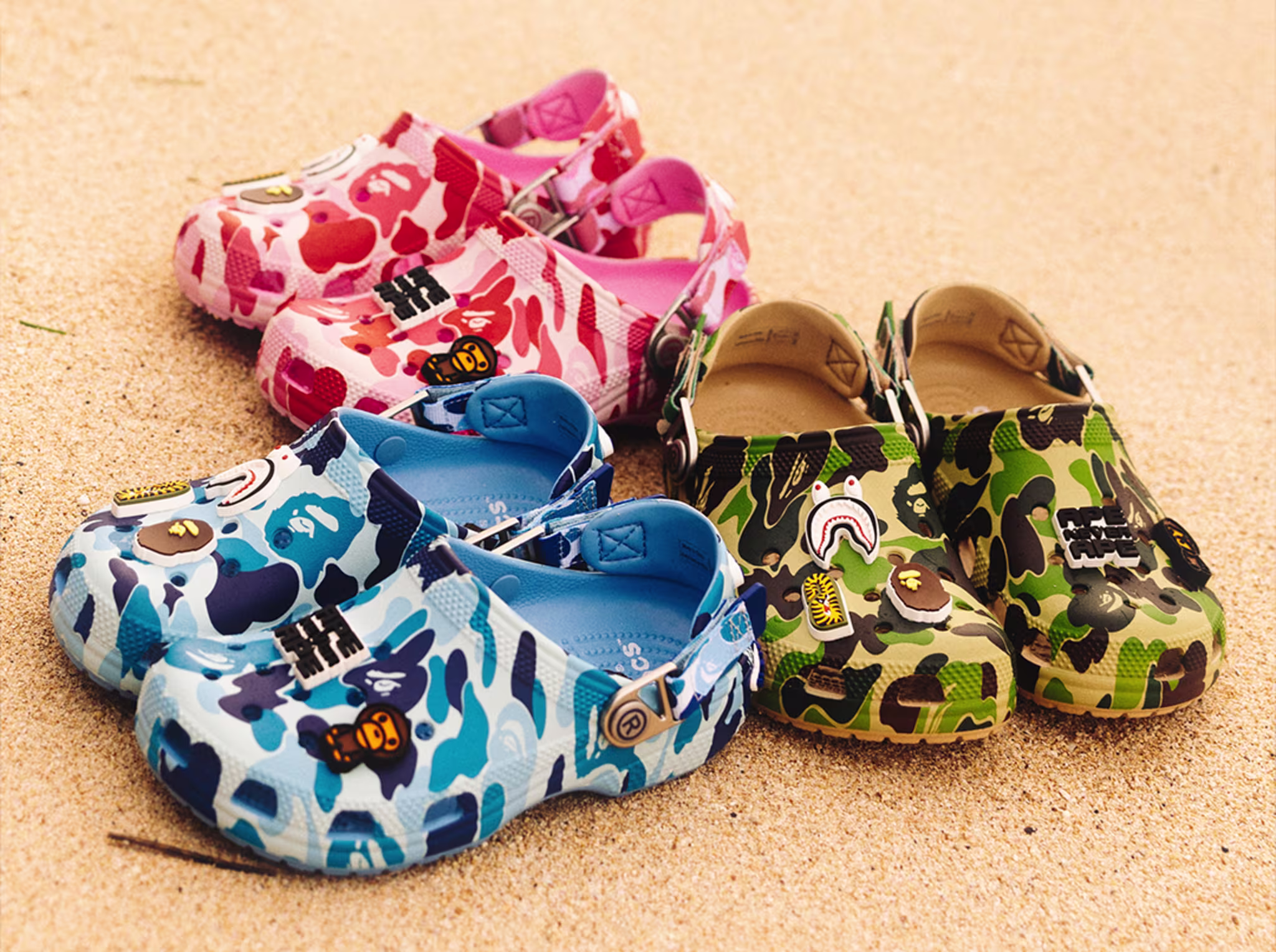 Bape x Crocs Classic Clog