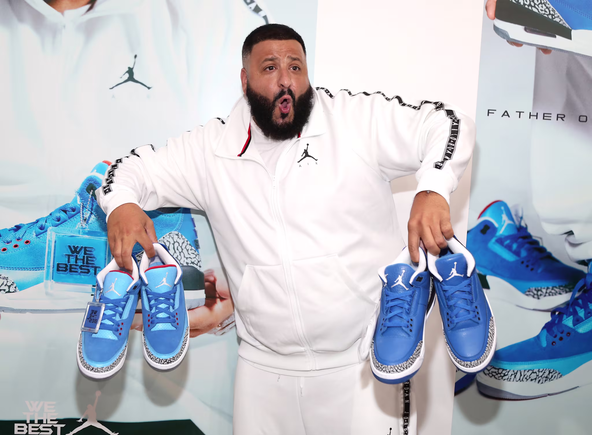DJ Khaled AIr Jordan IIIs