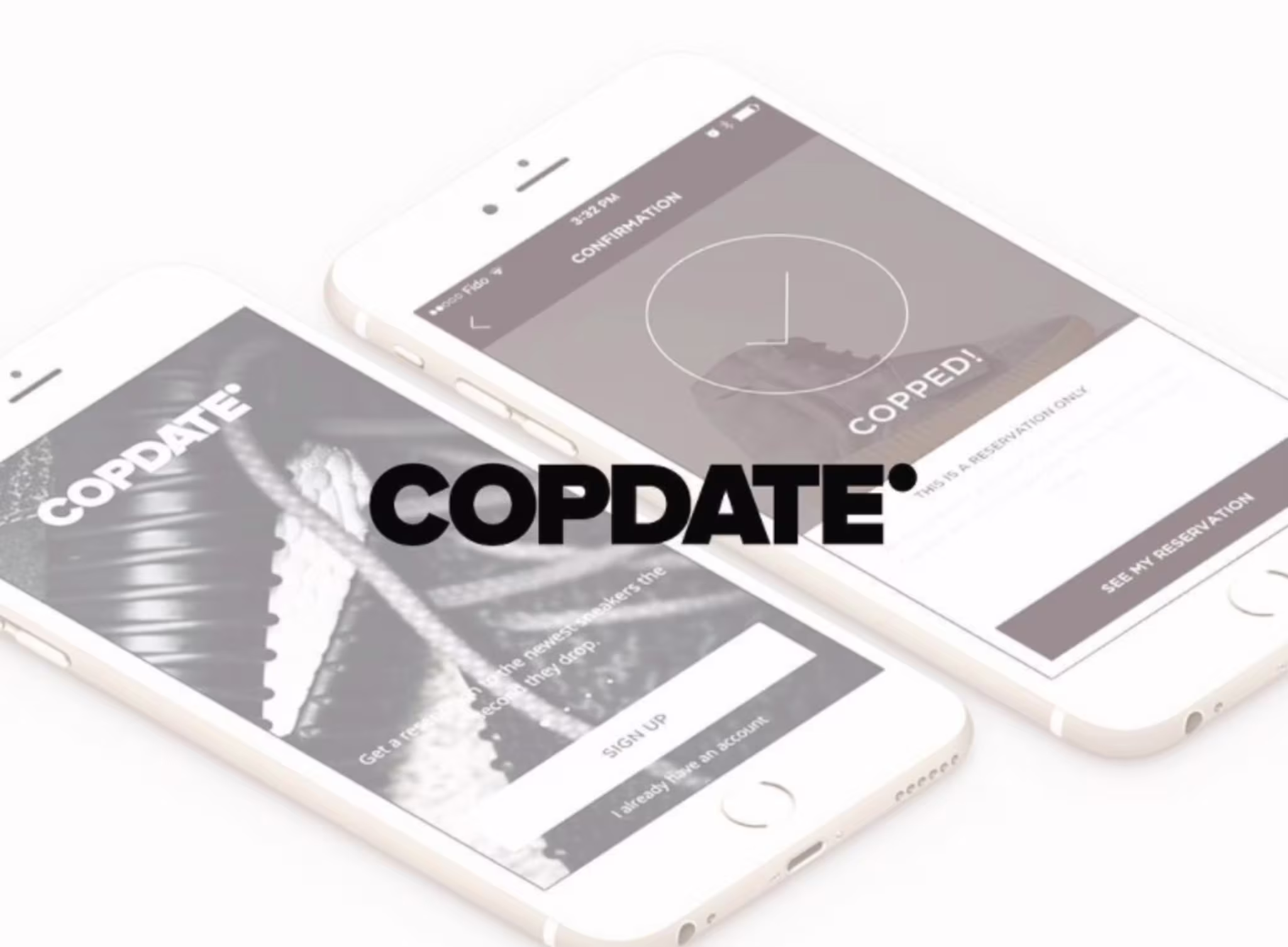 Copdate Sneaker Release App