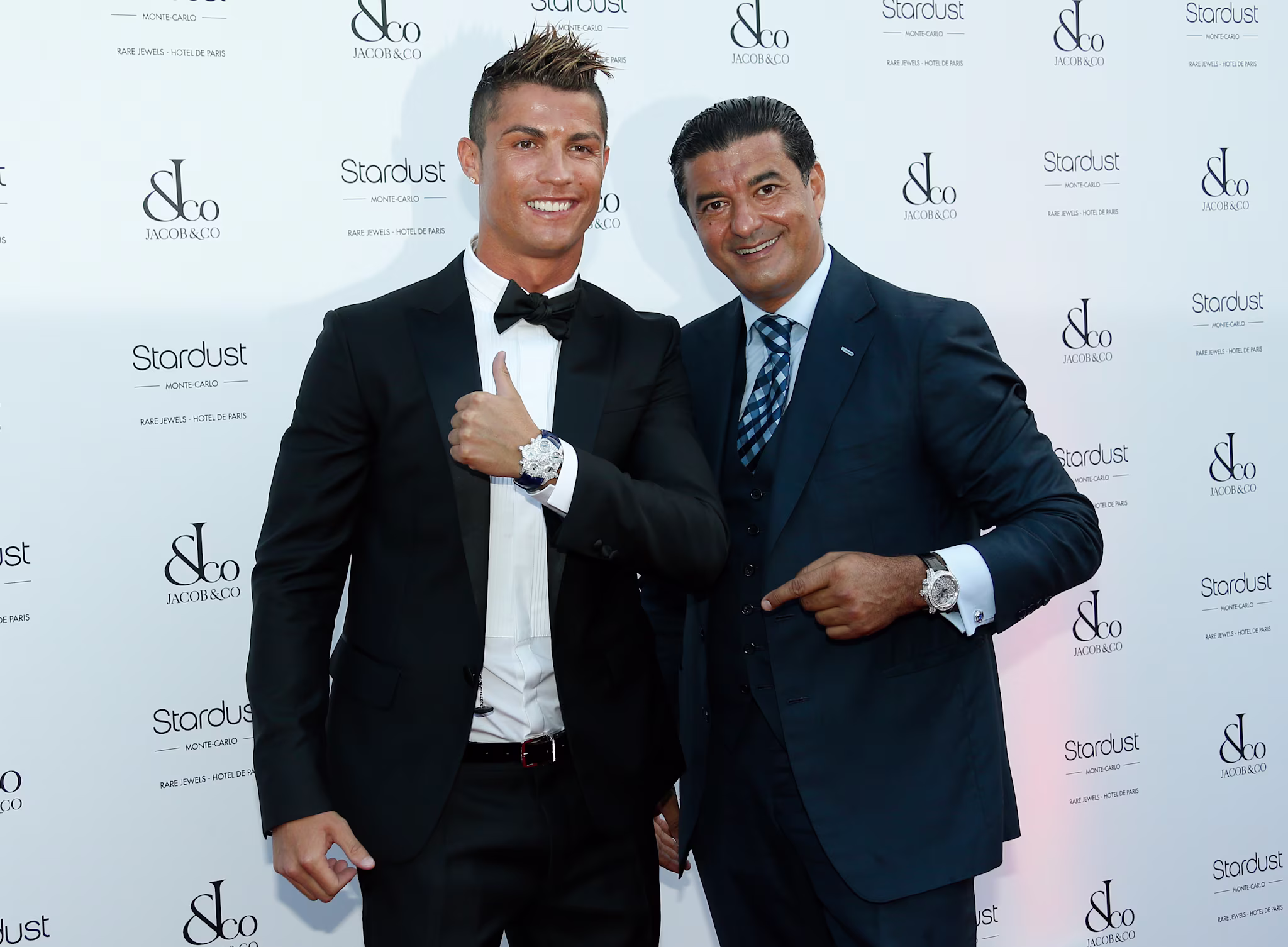 Cristiano Ronaldo and Jacob Arabo