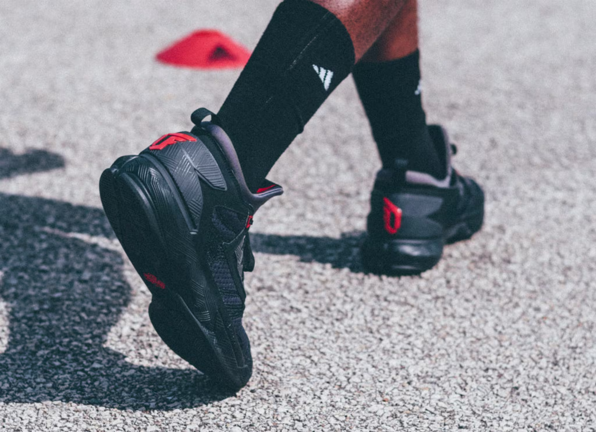 adidas D Lillard 2 Shark Black Sole