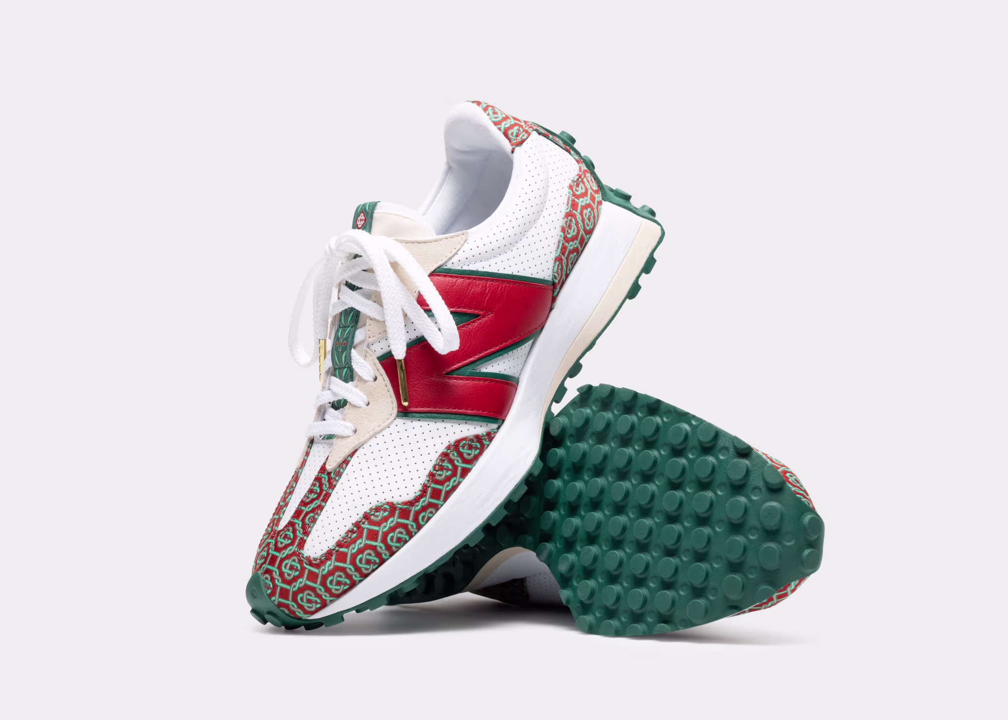 New Balance 327 'Red Monogram' Pair