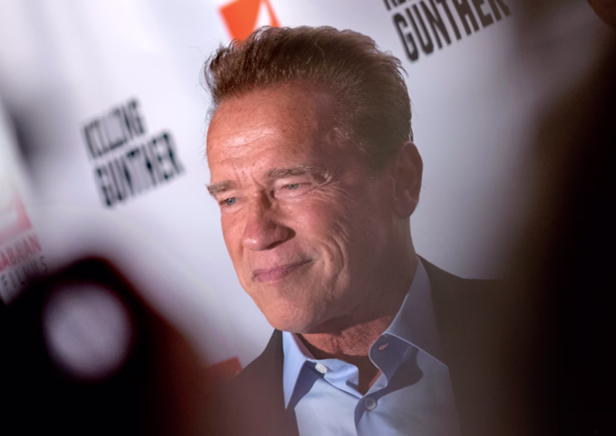 Arnold Schwarzenegger at the premiere Of Saban Films' 'Killing Gunther'