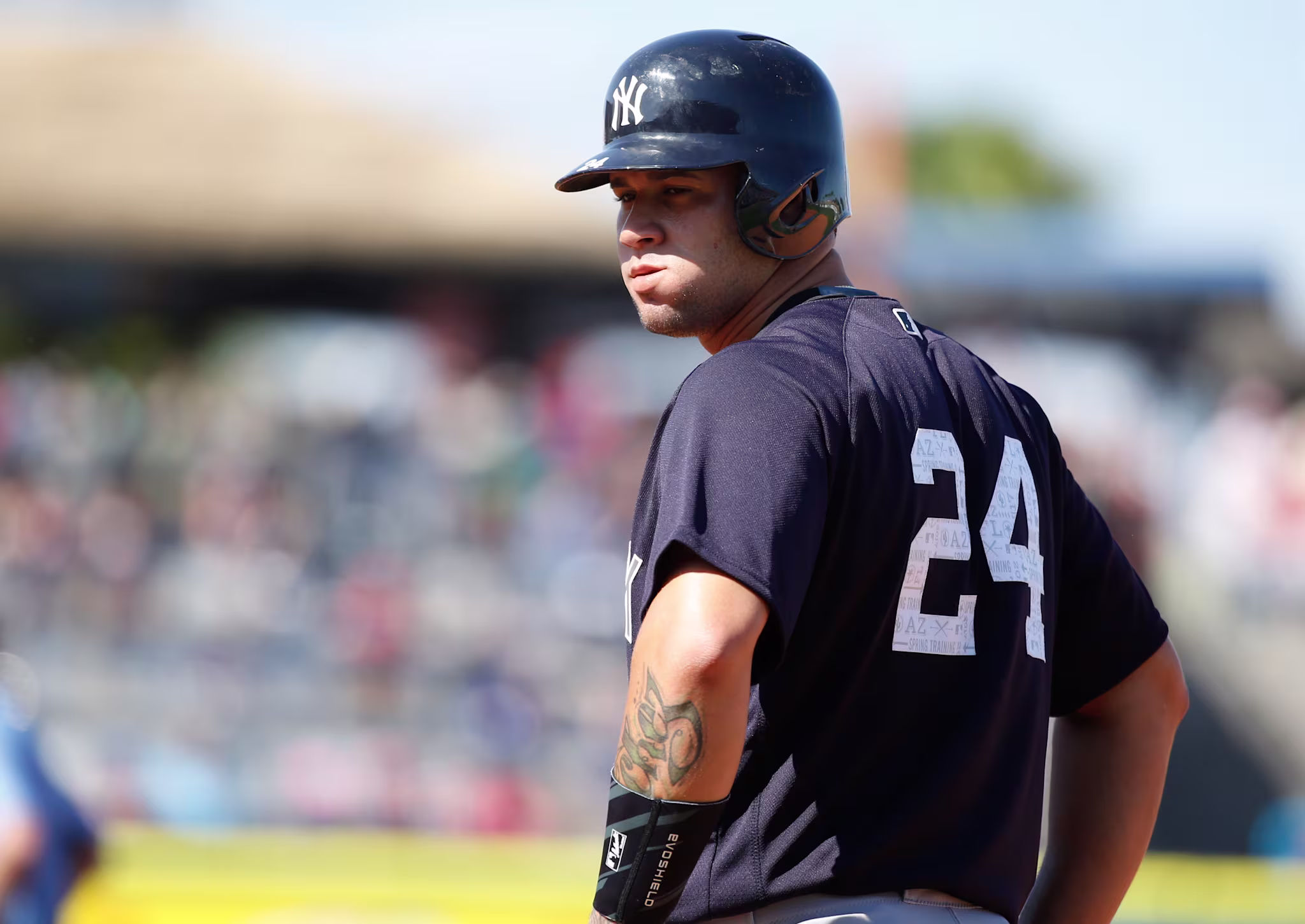 Gary Sachez Yankees Phillies Spring Training 2017
