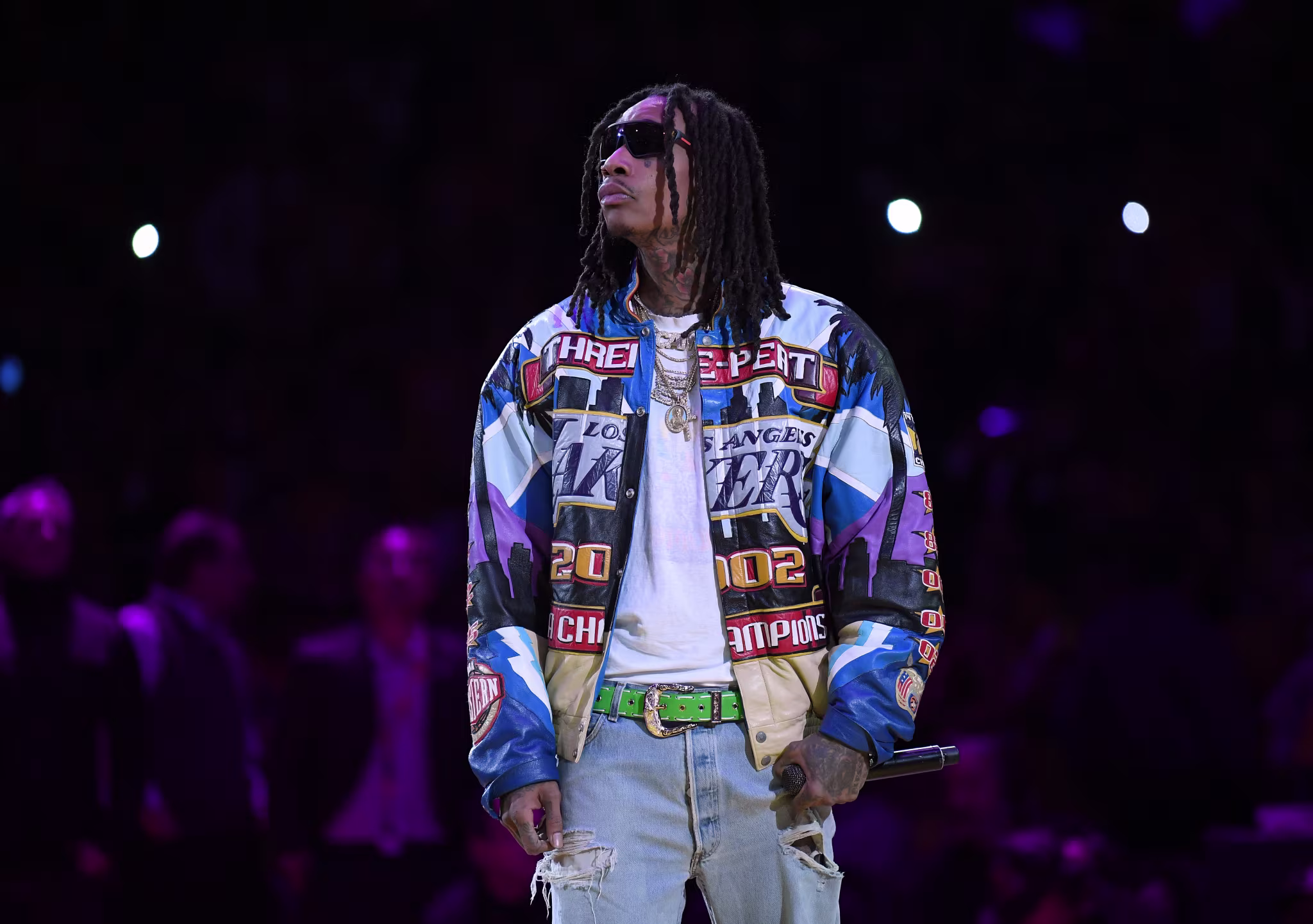 Wiz Khalifa Performing at The First Lakers Game After Kobe Bryant's Death