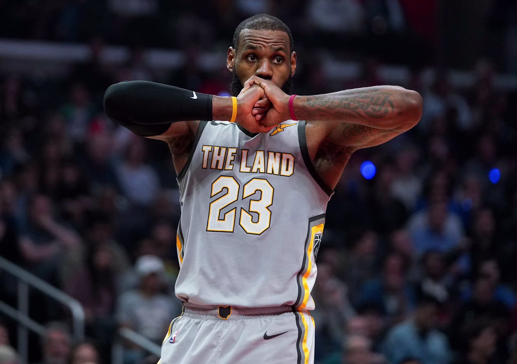 LeBron James Cavs Clippers LA 1 2018