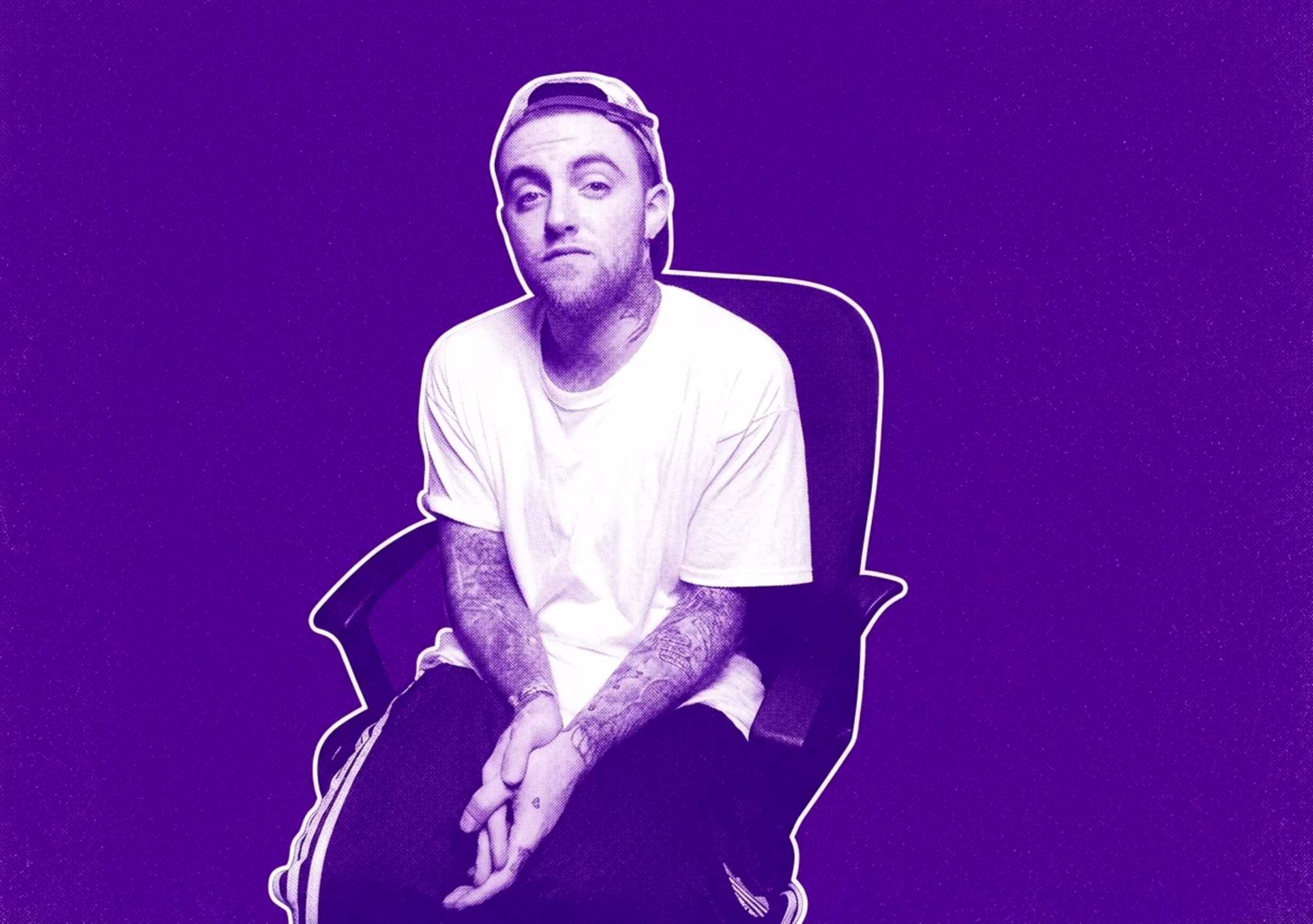 MAC Miller performs during Behind The Scenes With MAC Miller Filming Music Choice's "Take Back Your Music" Campaign at Music Choice on July 17, 2013 in New York City. 