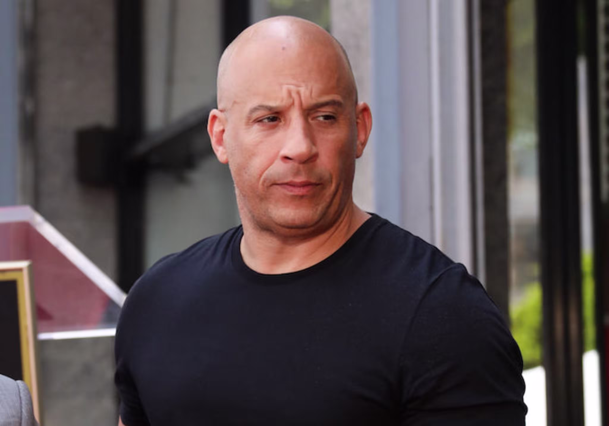 This is a picture of Vin Diesel.