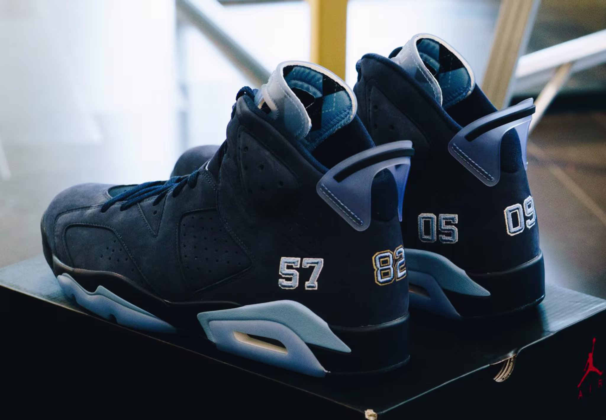 UNC Air Jordan 6 Alternate Heel