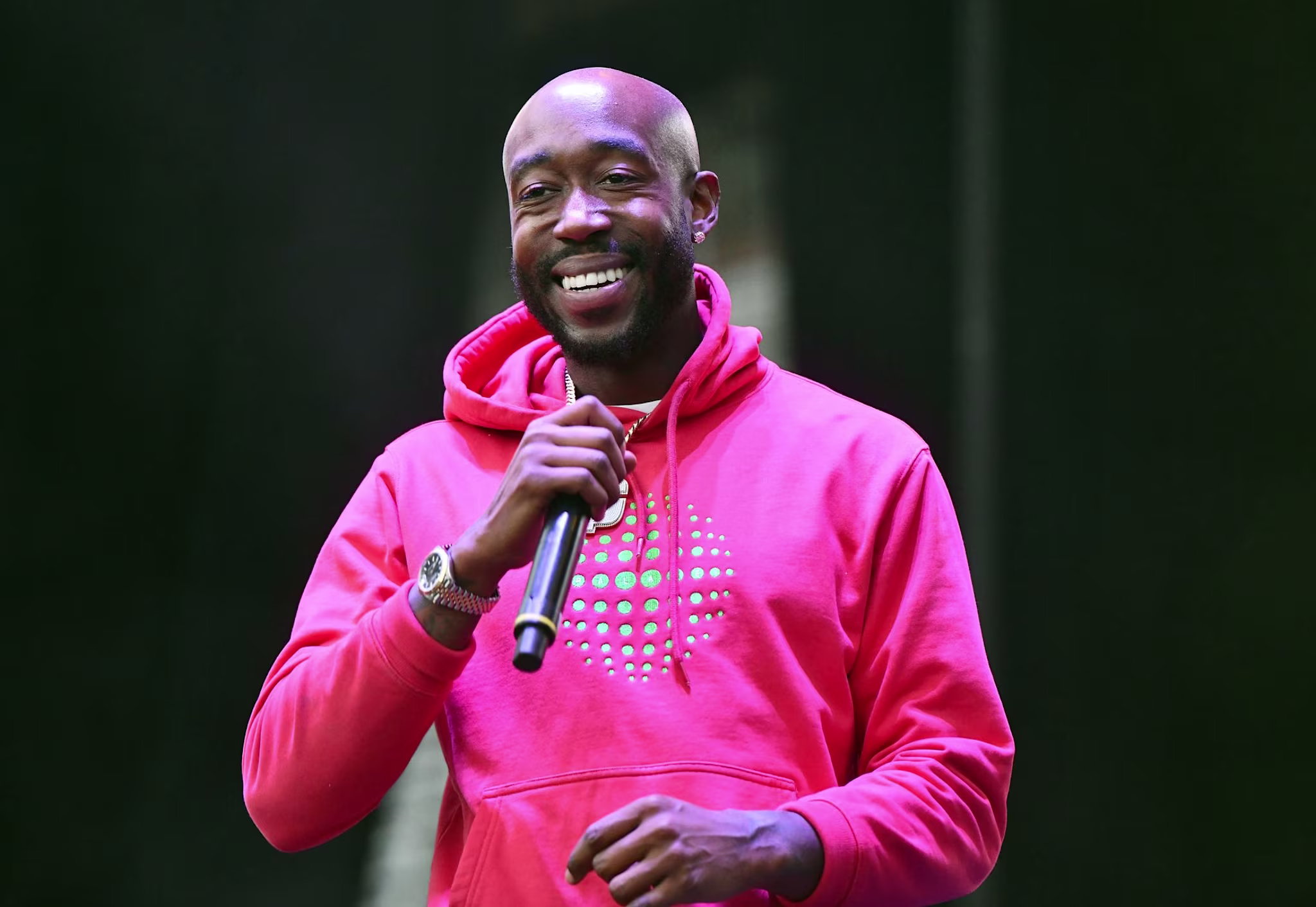 Freddie Gibbs on stage