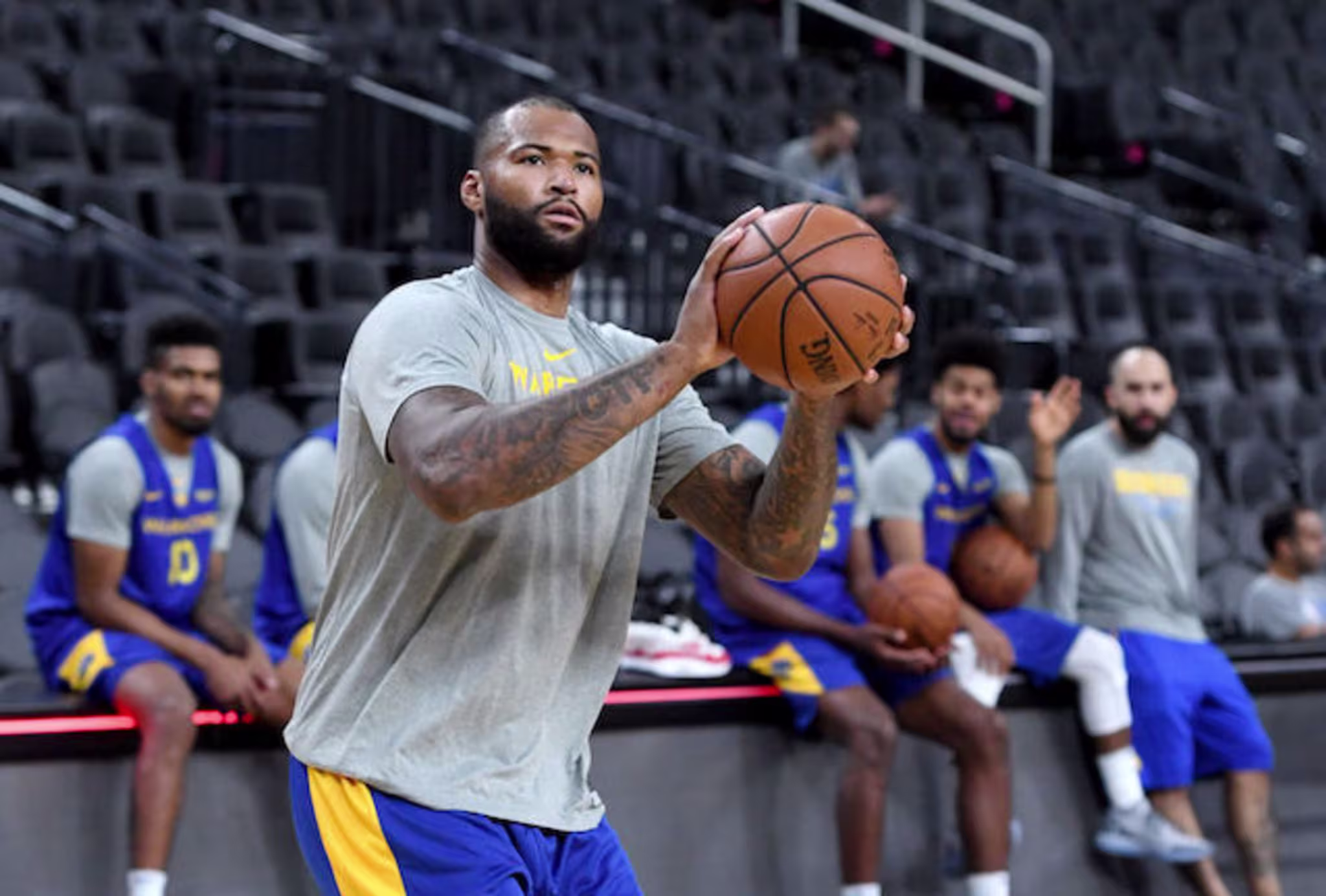 This is a picture of Demarcus Cousins.
