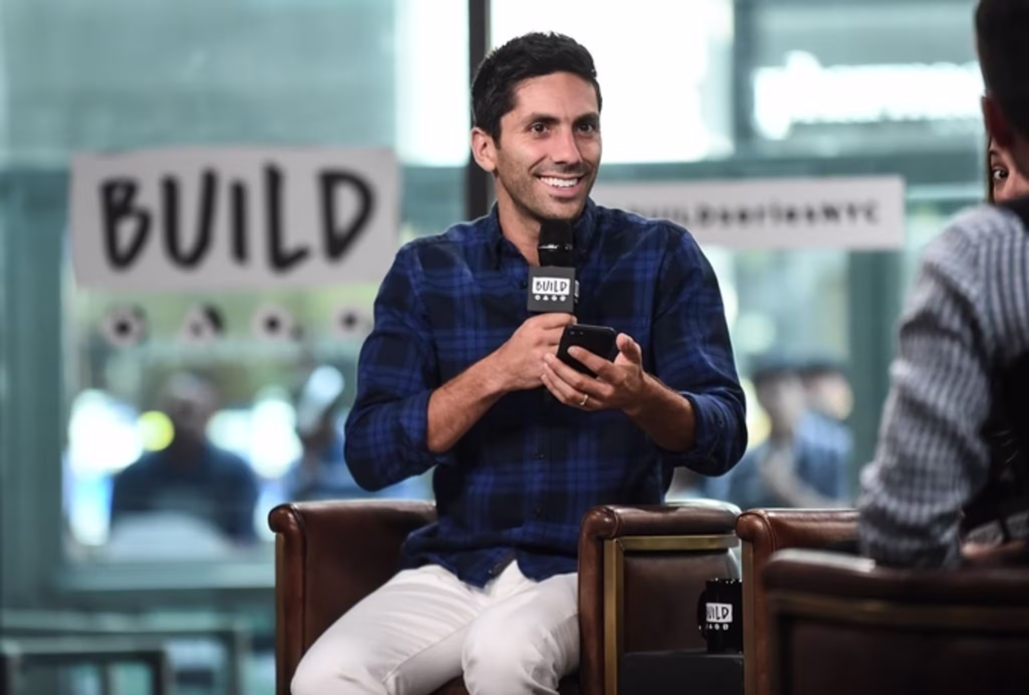 Nev Schulman attends the Build Series