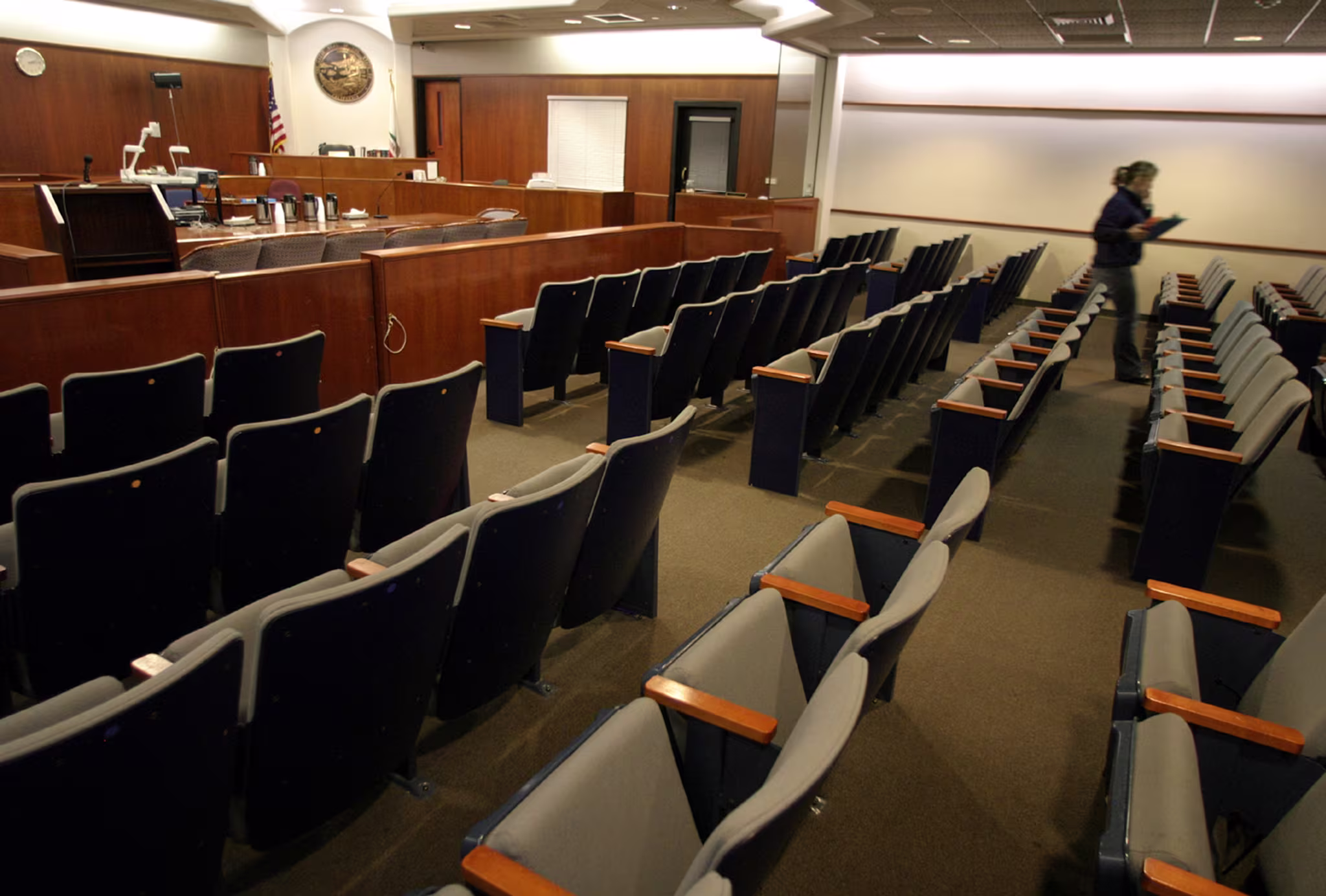 Empty Courtroom
