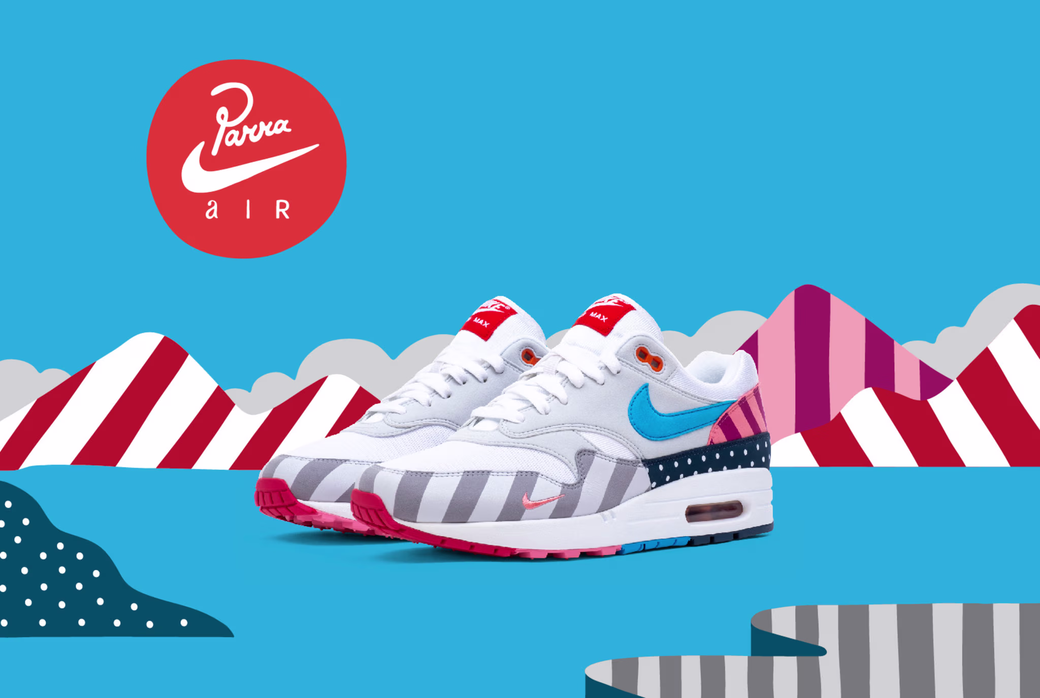 Parra x Nike Air Max 1 AT3057 100