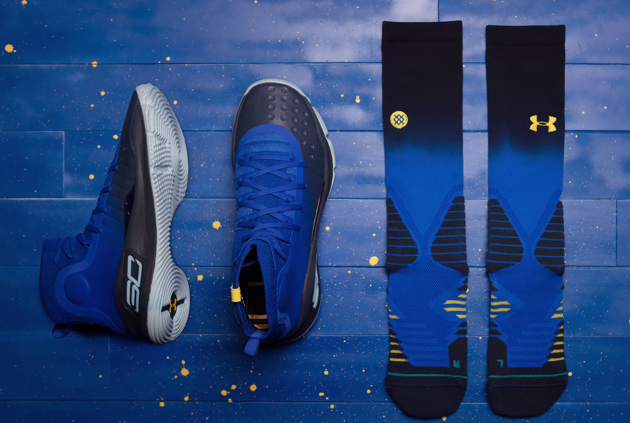Under Armour Curry 4 'More Fun' 1298306 401 x Stance 1326667 400 Capsule 4