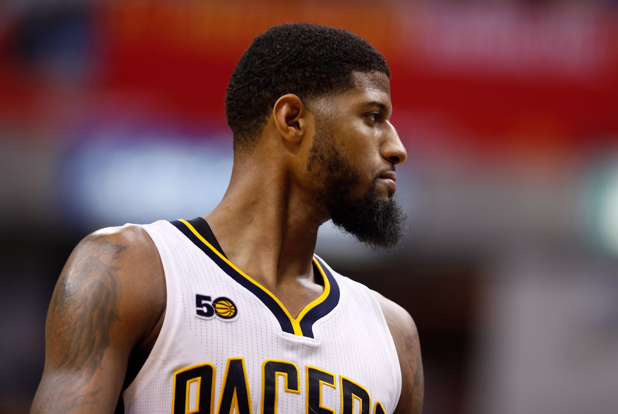 Paul George Pacers Thunder 2017