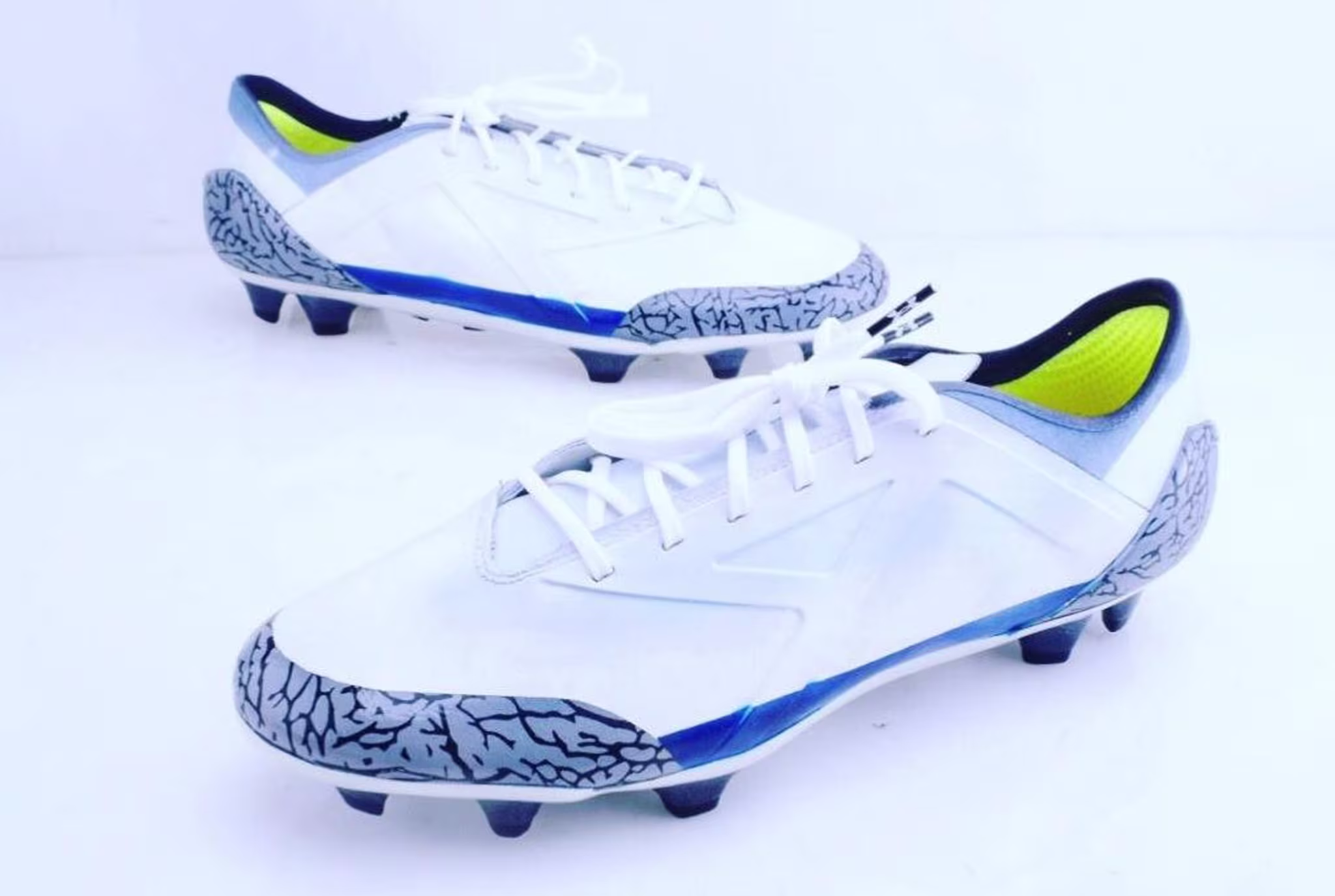 Brad Wing Air Jordan 3 True Blue Cleats Main