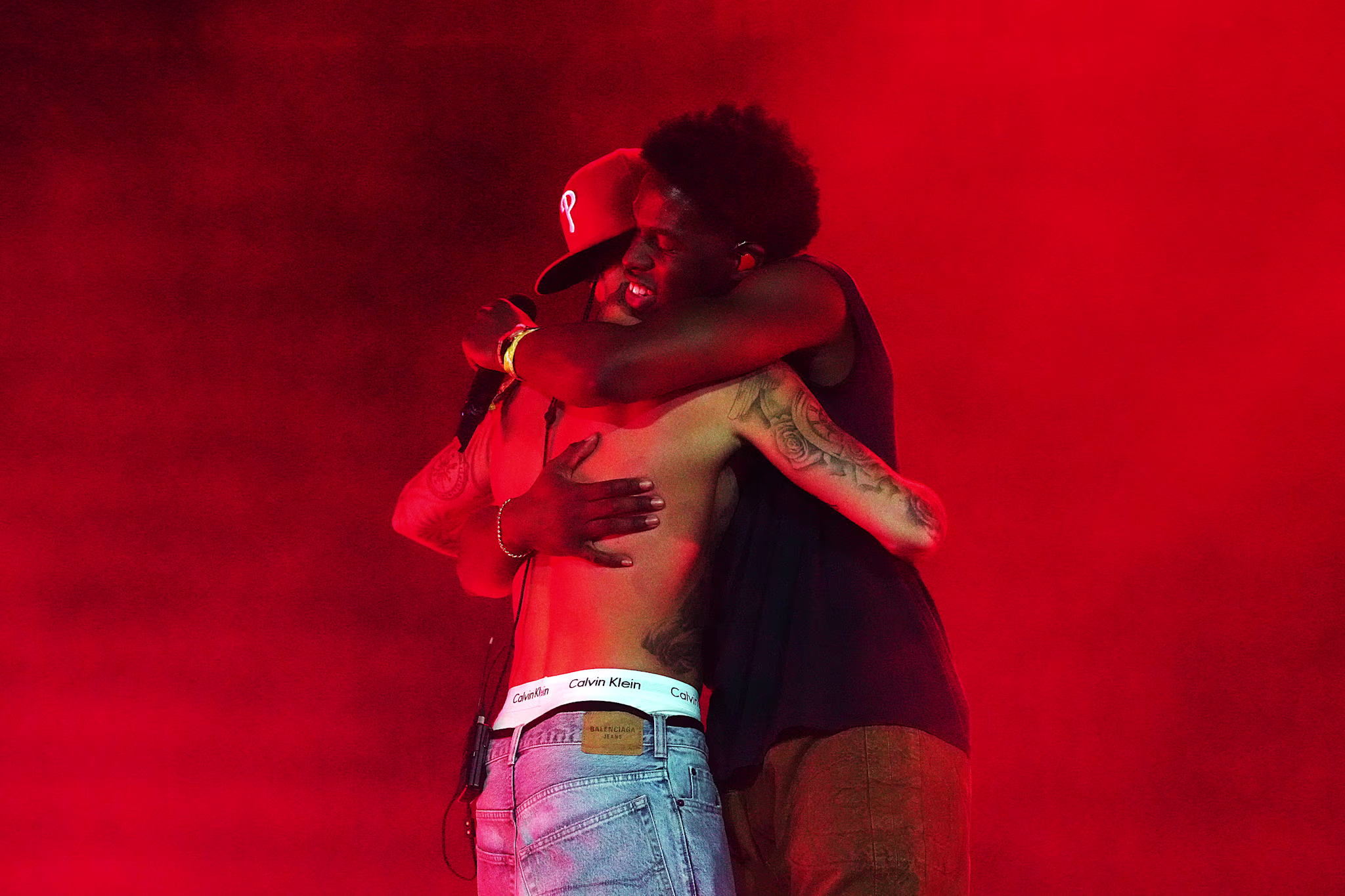 Justin Bieber and Daniel Caesar