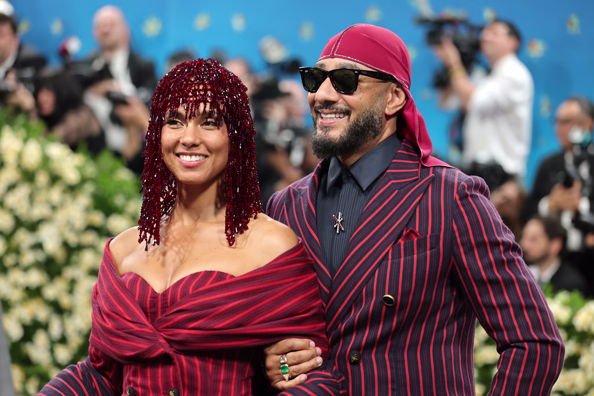 Alicia Keys and Swizz Beatz