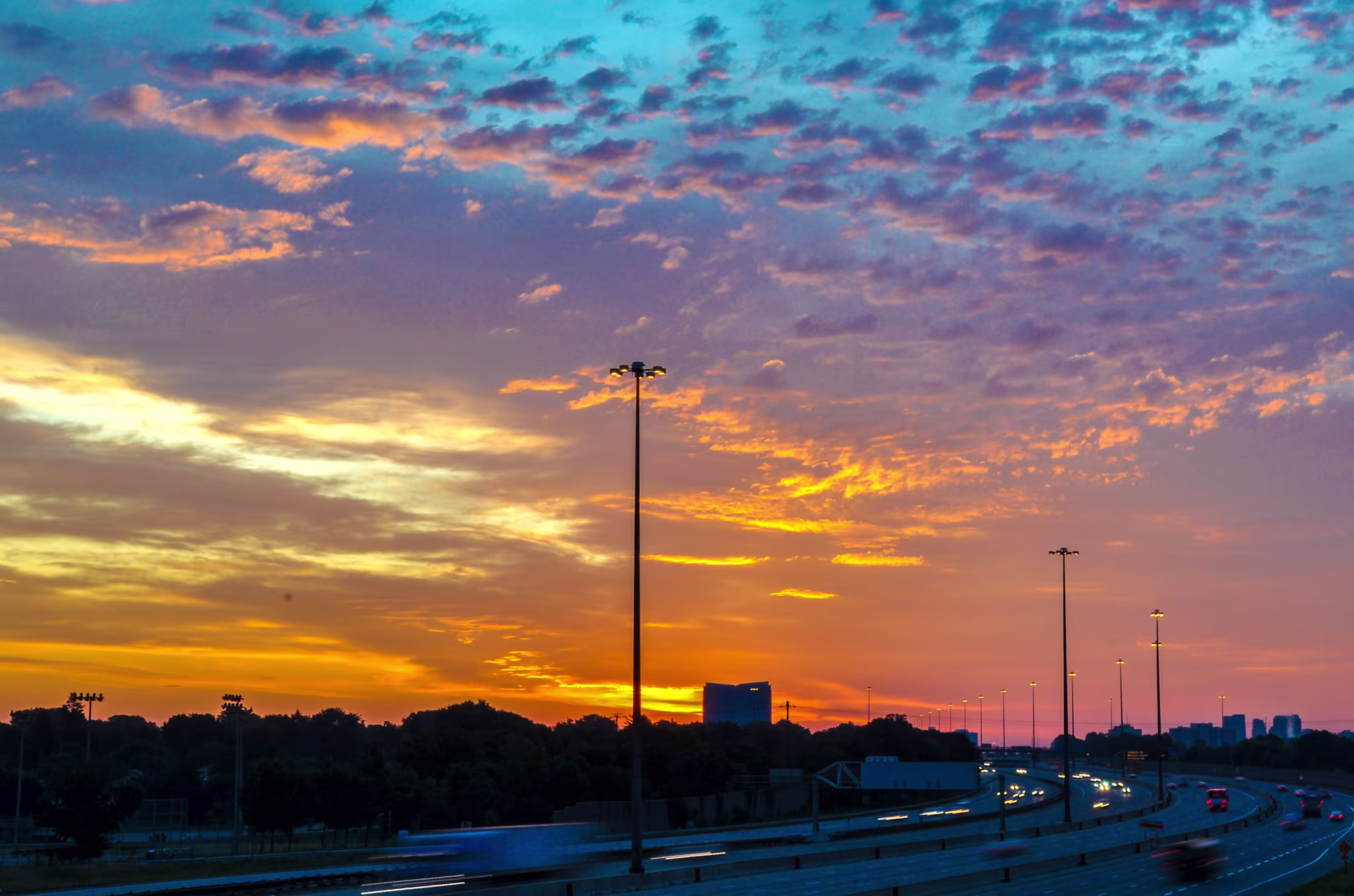 Highway 401 near Toronto for article
