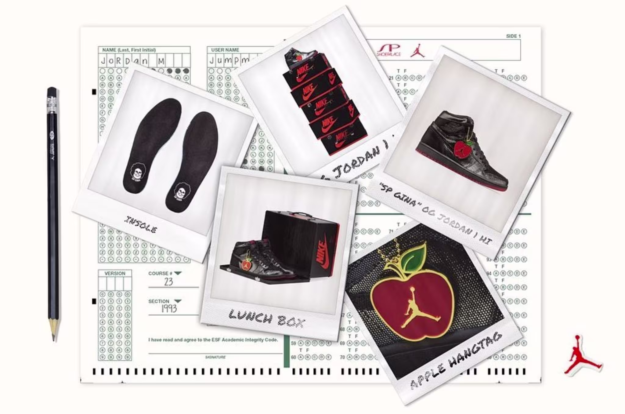Air Jordan 1 'SP Gina' CD7071 001