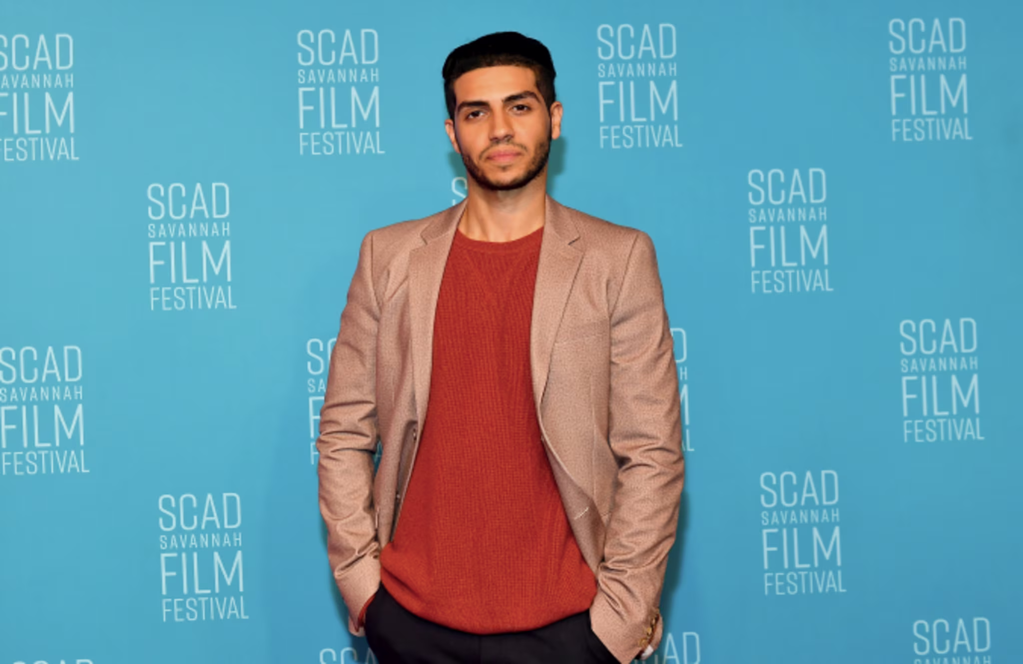 Actor Mena Massoud attends 22nd SCAD Savannah Film Festival