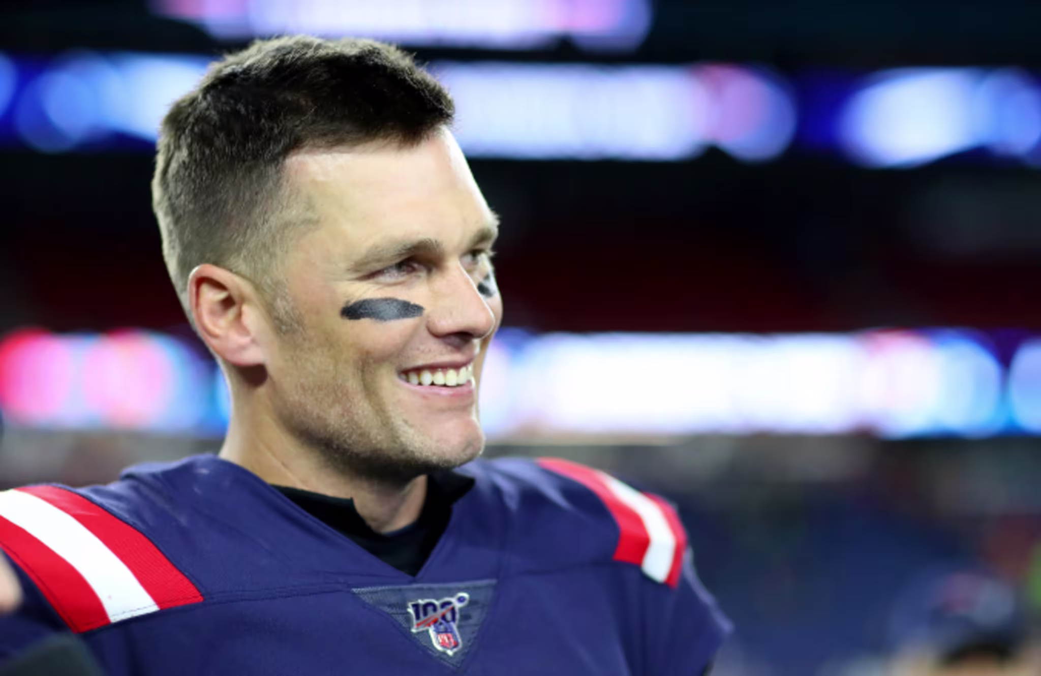 Tom Brady #12 of the New England Patriots