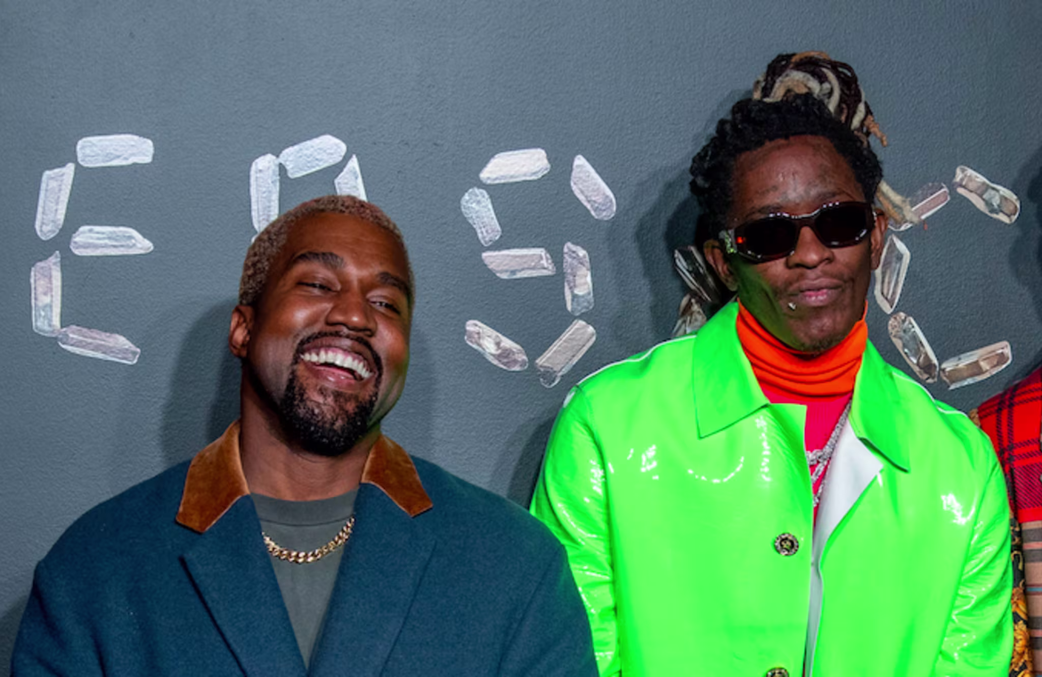 Young Thug and Kanye West