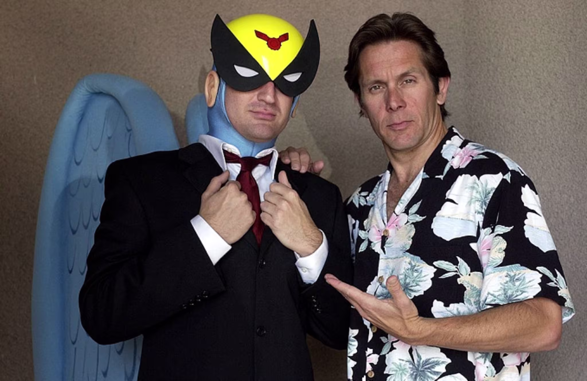 Harvey Birdman and his voice, Gary Cole