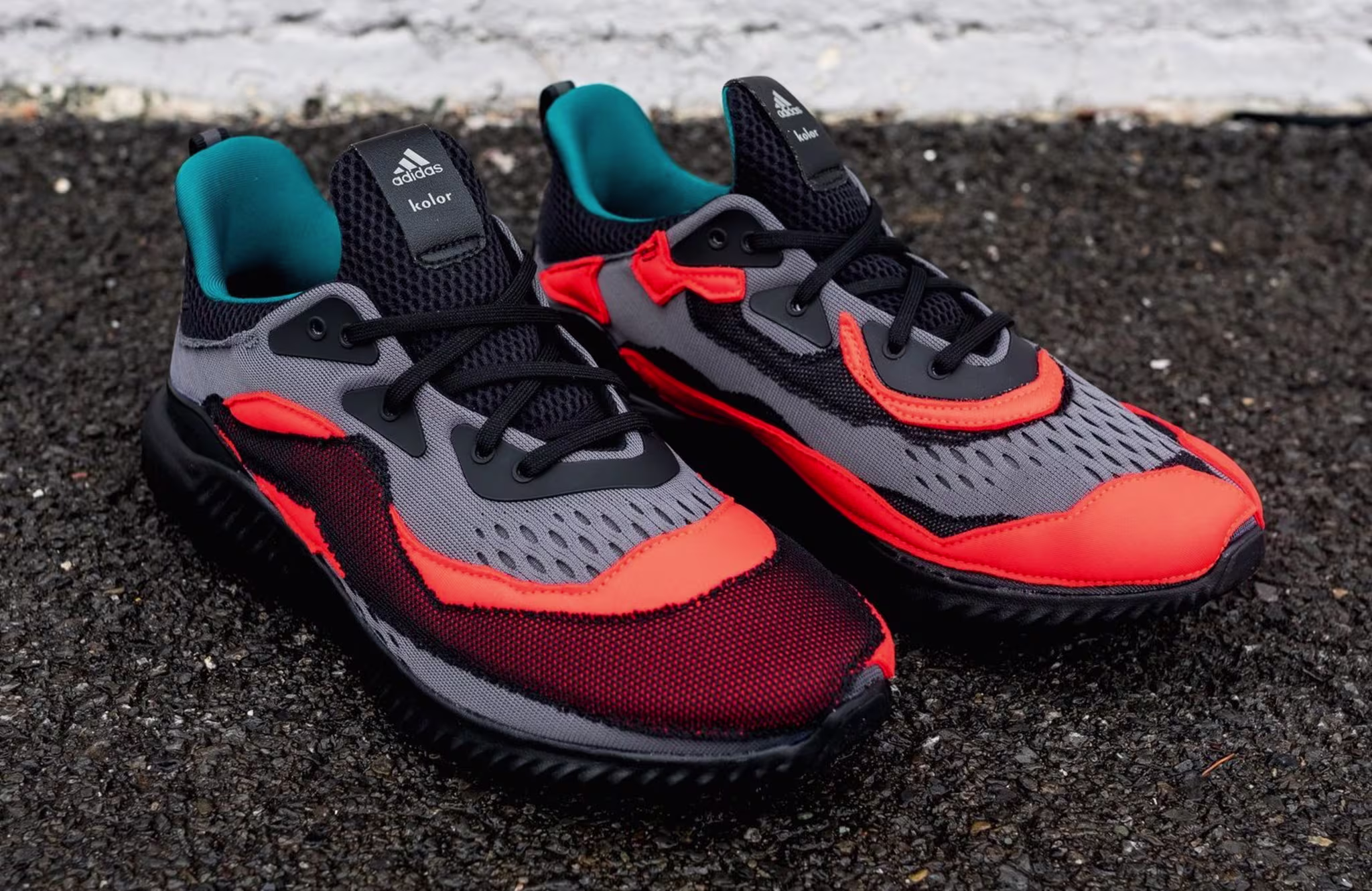 Adidas by Kolor Alphabounce Red/Black (Pair)