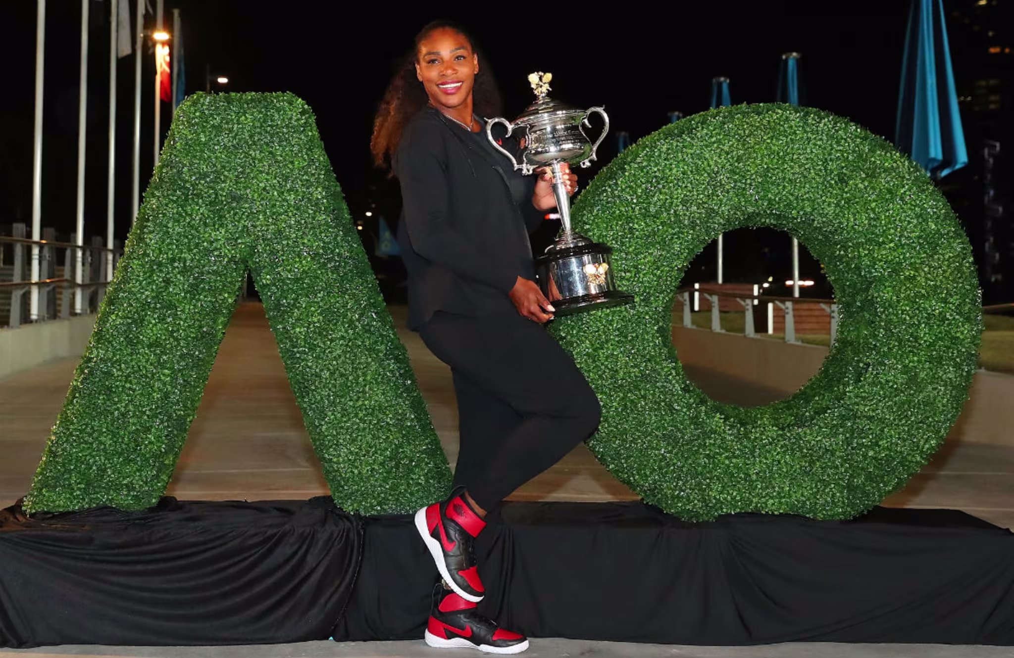 Serena Williams NikeCourt Flare AJ1 Banned