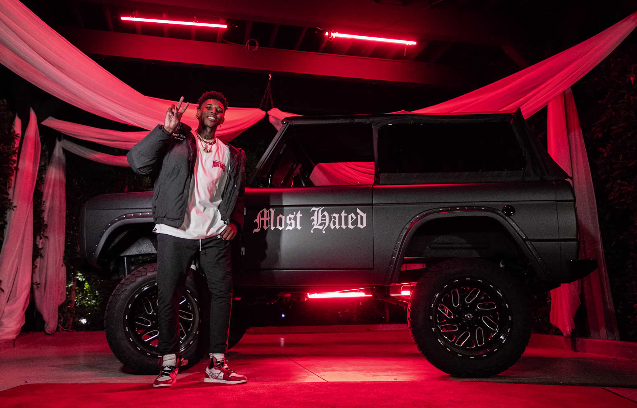 Nick Young Most Hated Party 2020 Jeep