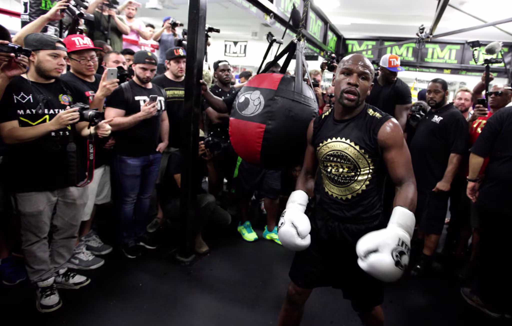 Floyd Mayweather Workout August 2017