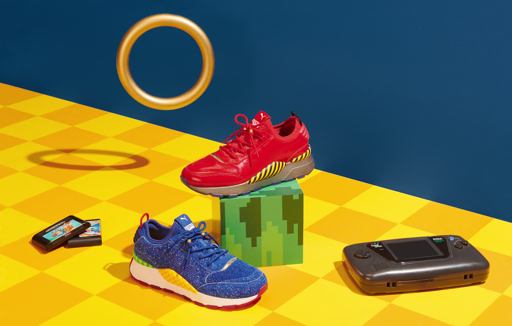 SEGA x Puma RS 0 'Sonic the Hedgehog' and 'Dr. Eggman'