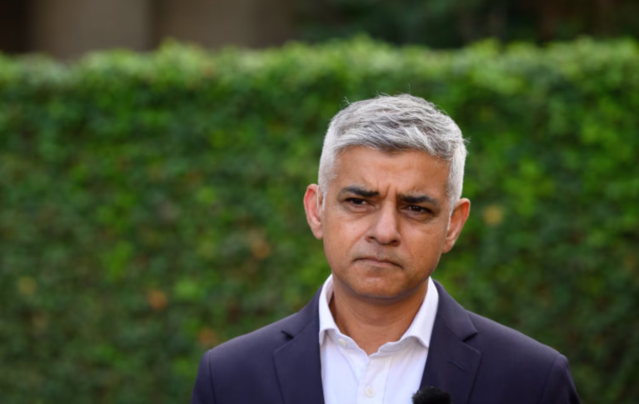 a getty image of MoL sadiq khan