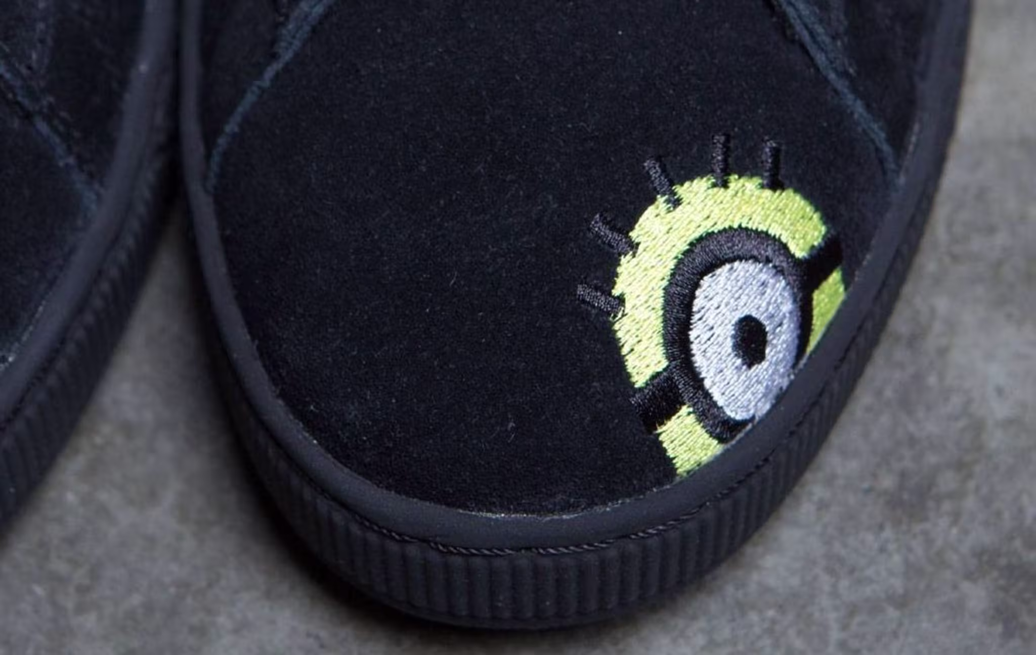 Minions x Puma Suede Release Date Toe