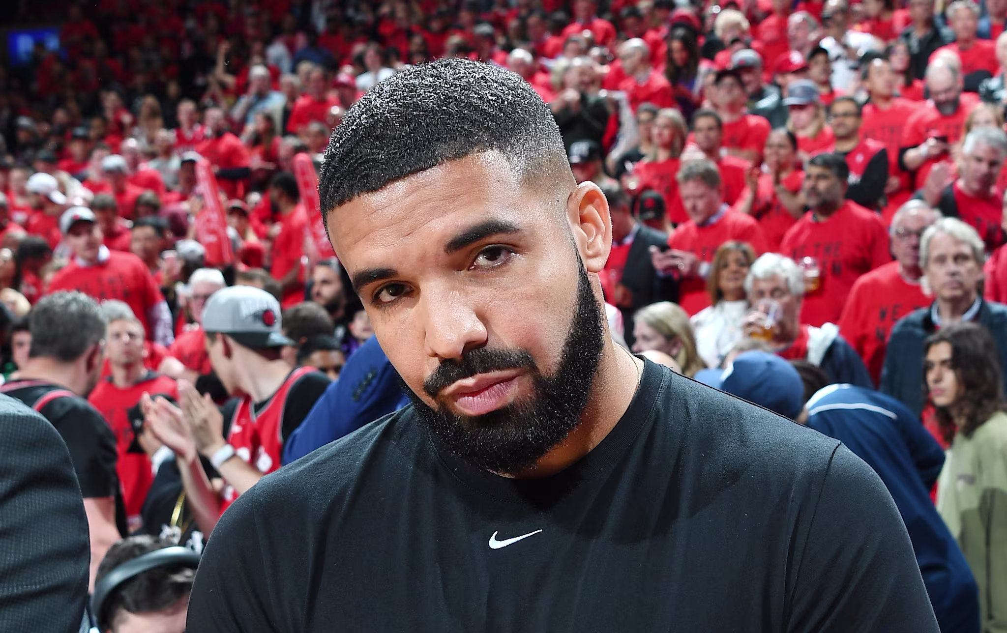 Drake Wearing Nike T Shirt