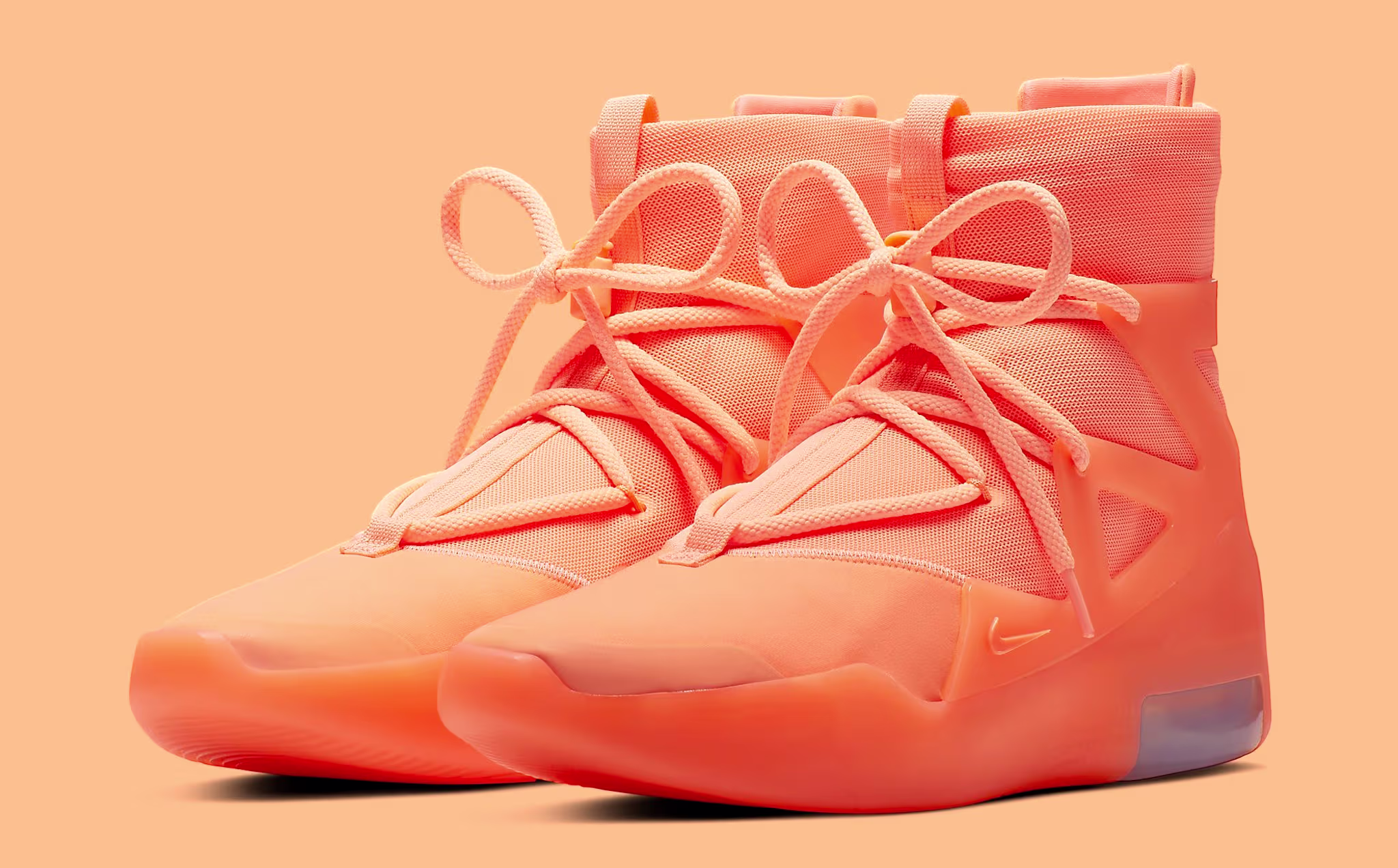 Nike Air Fear of God 1 'Orange Pulse' AR4237 800 Pair