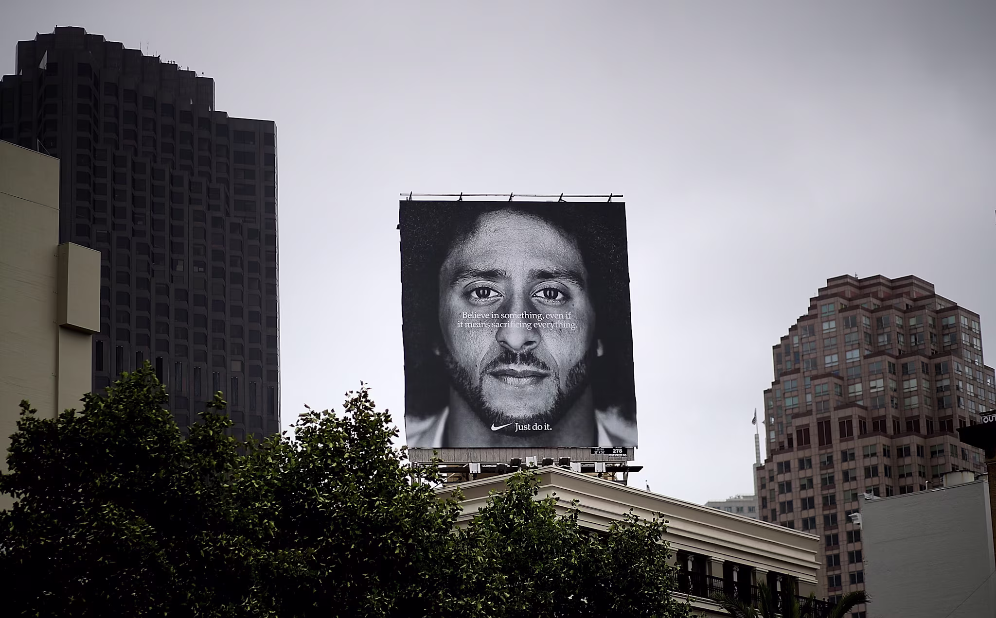 Nike Colin Kaepernick Billboard