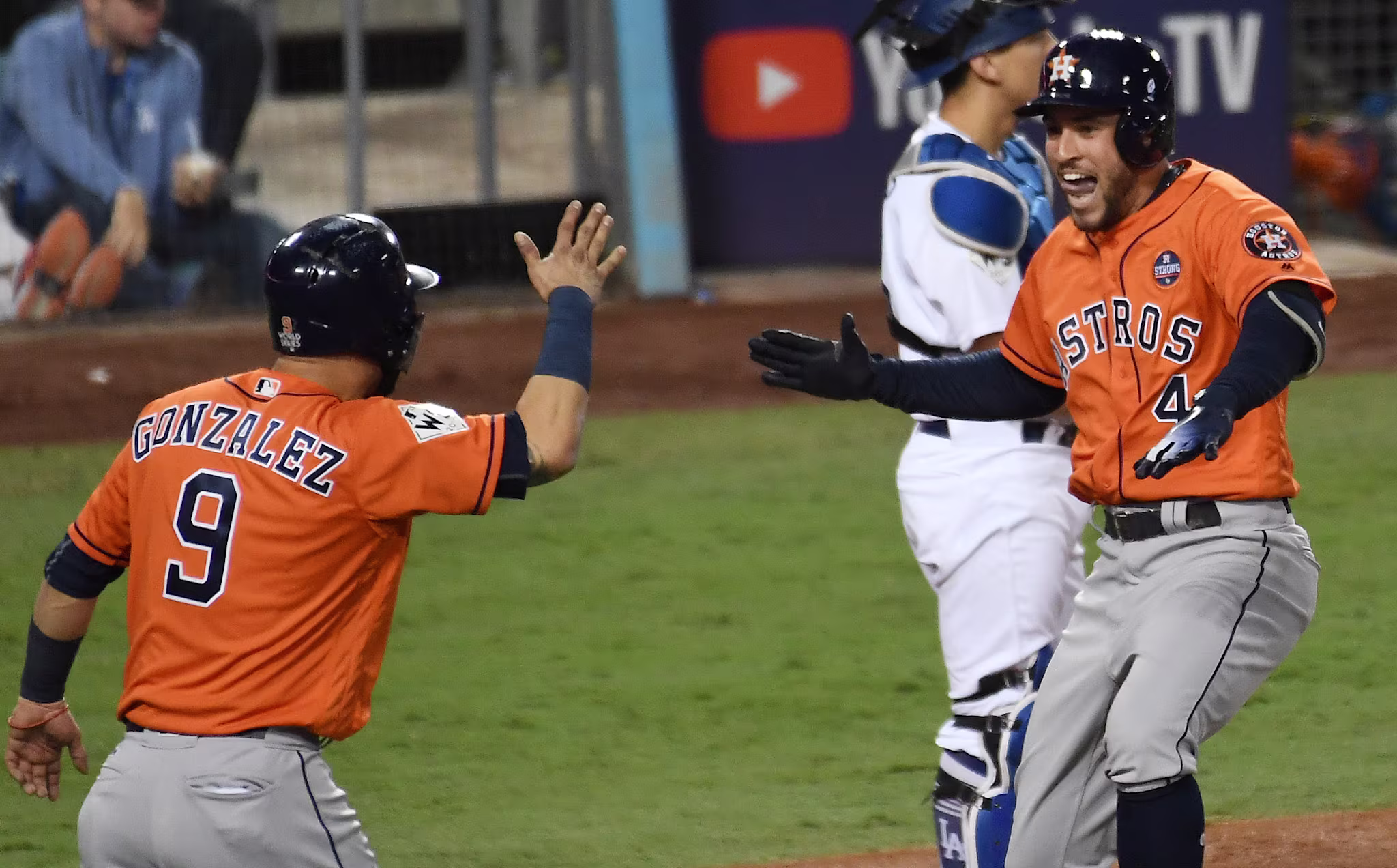 George Springer Game 7 Home Run World Series 2017